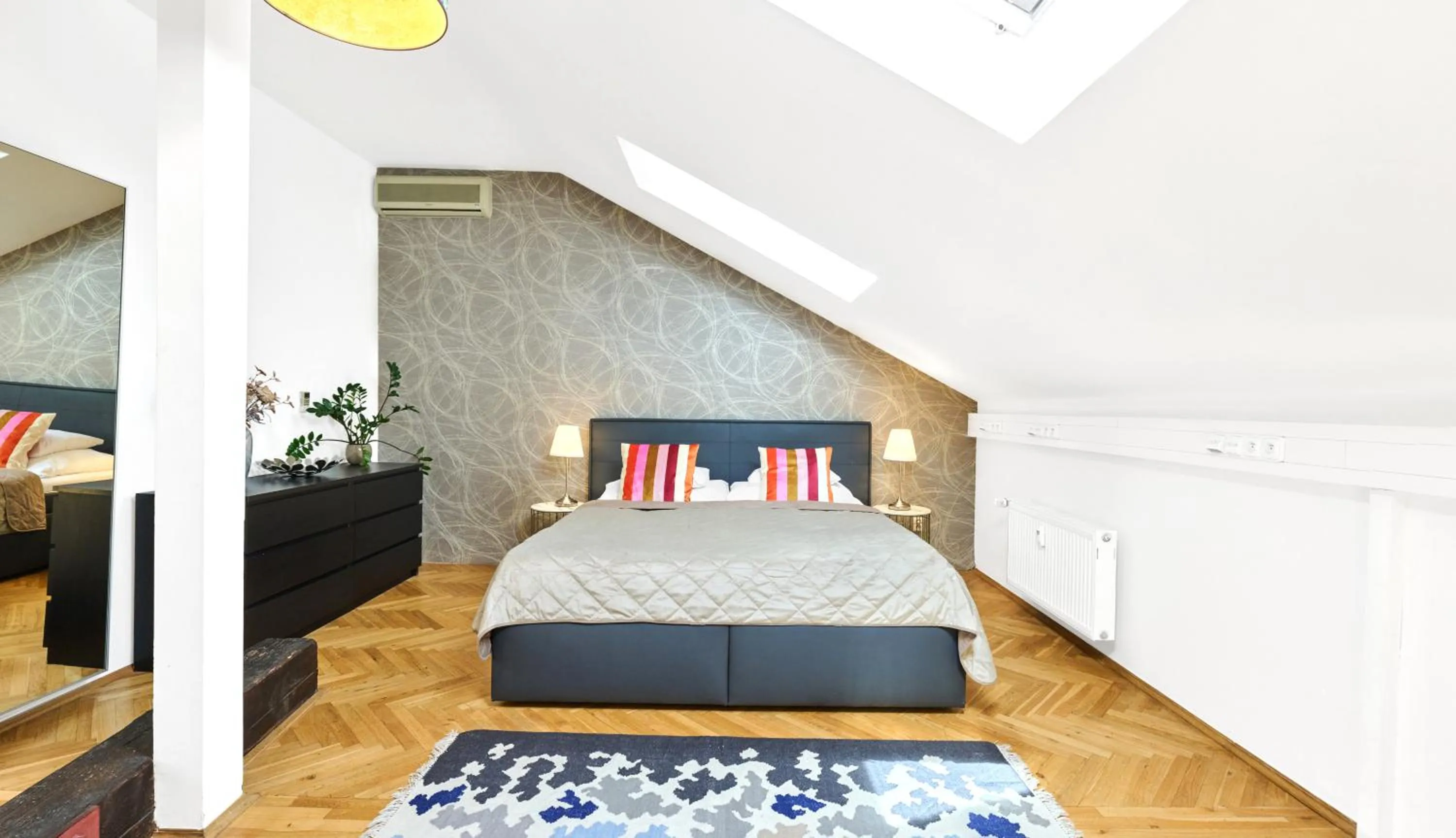 Bedroom, Bed in Royal Route Residence Lesser Town