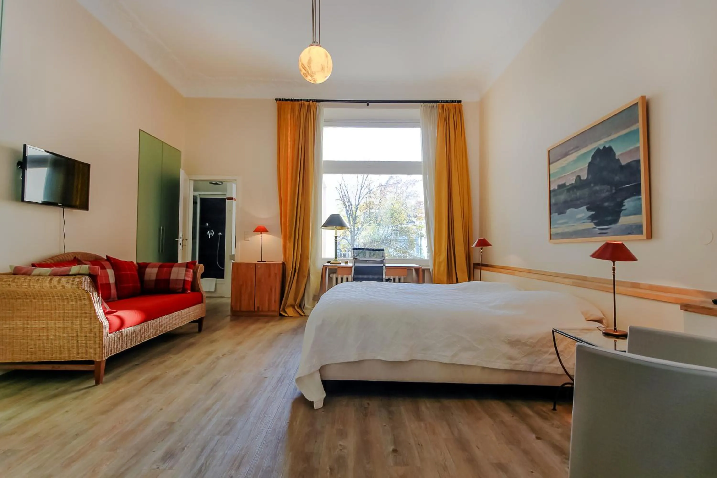 TV and multimedia, Bed in Aparthotel York