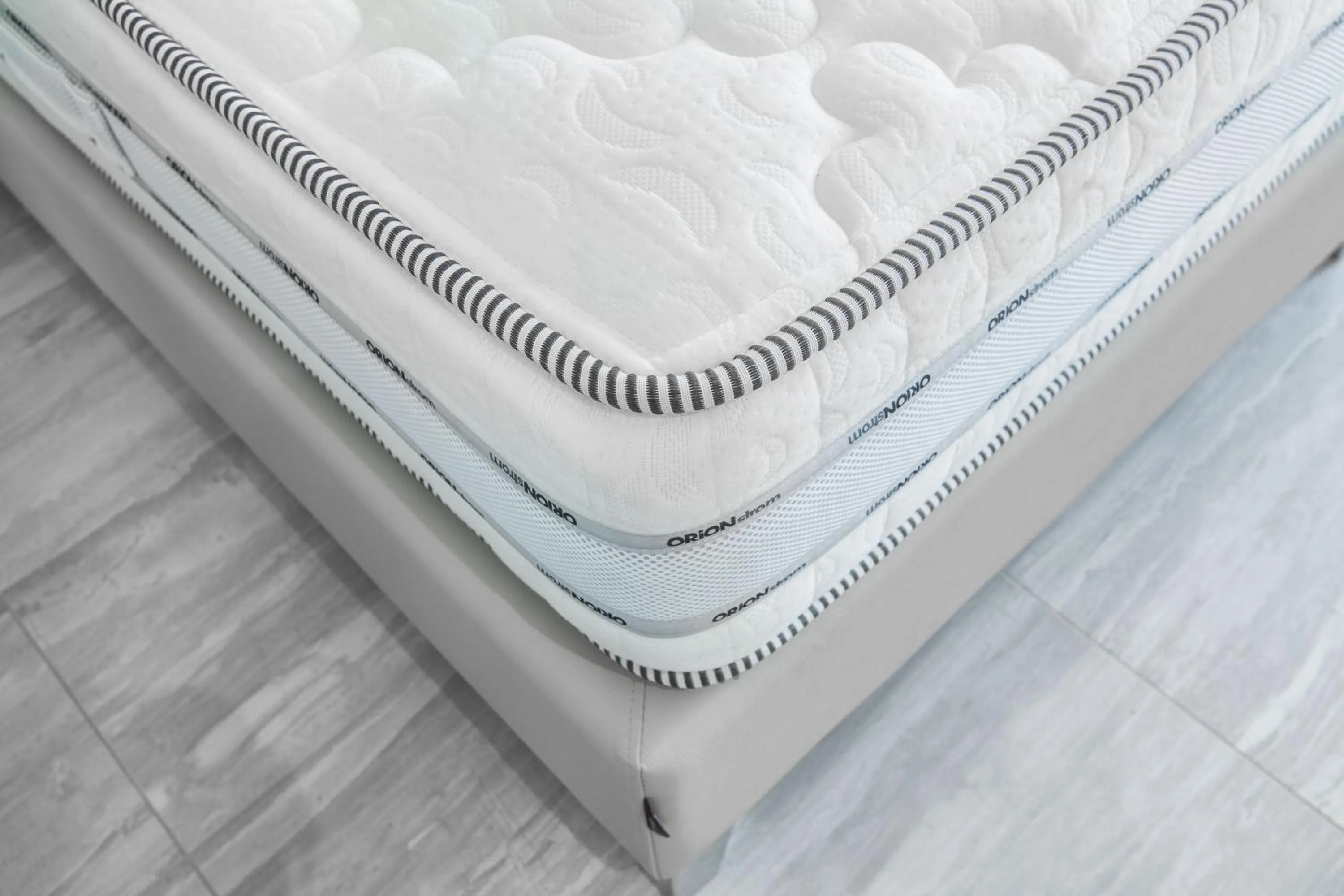 Bed in Nymphes Deluxe Accommodation Pefkochori