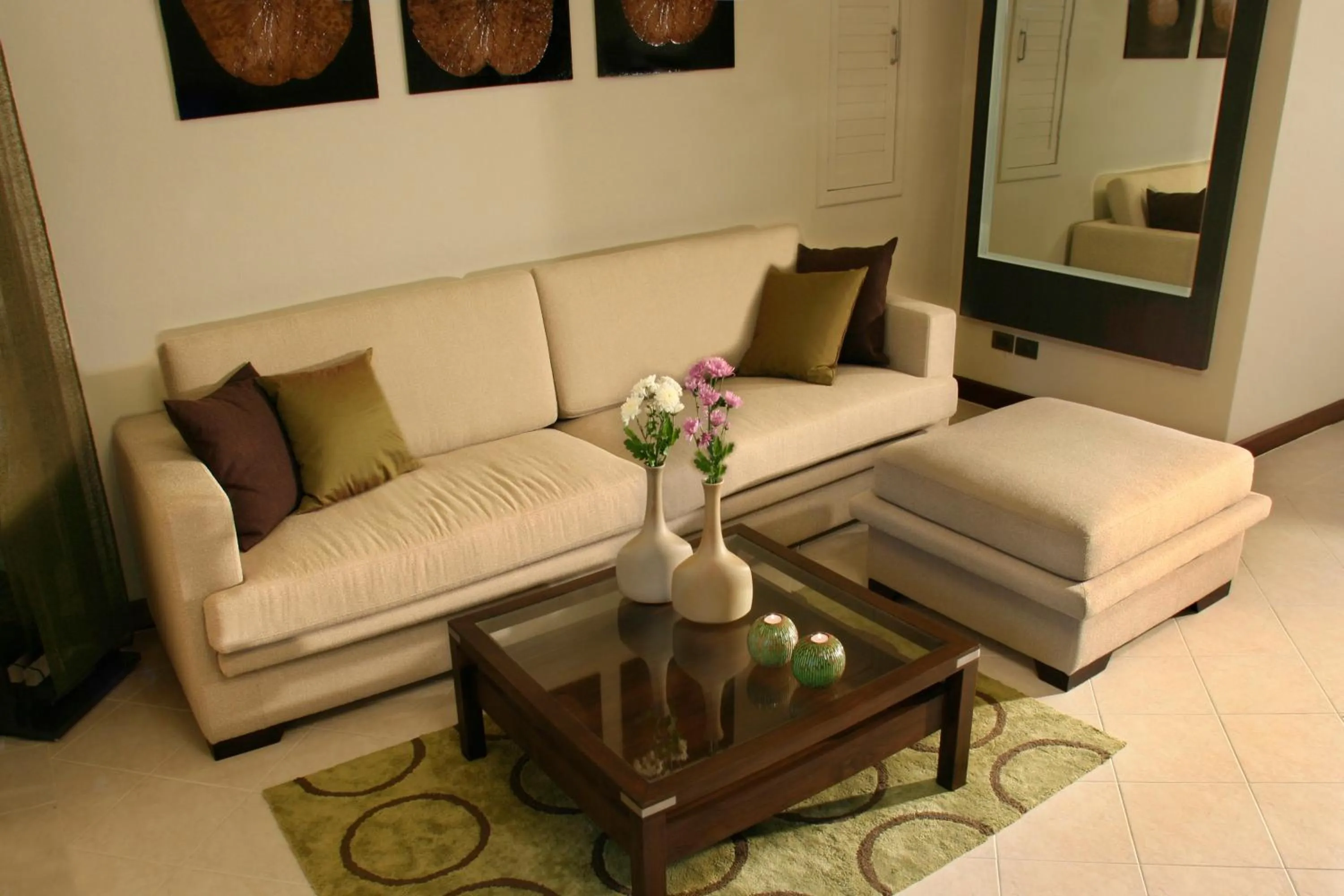 Living room in The Gardens