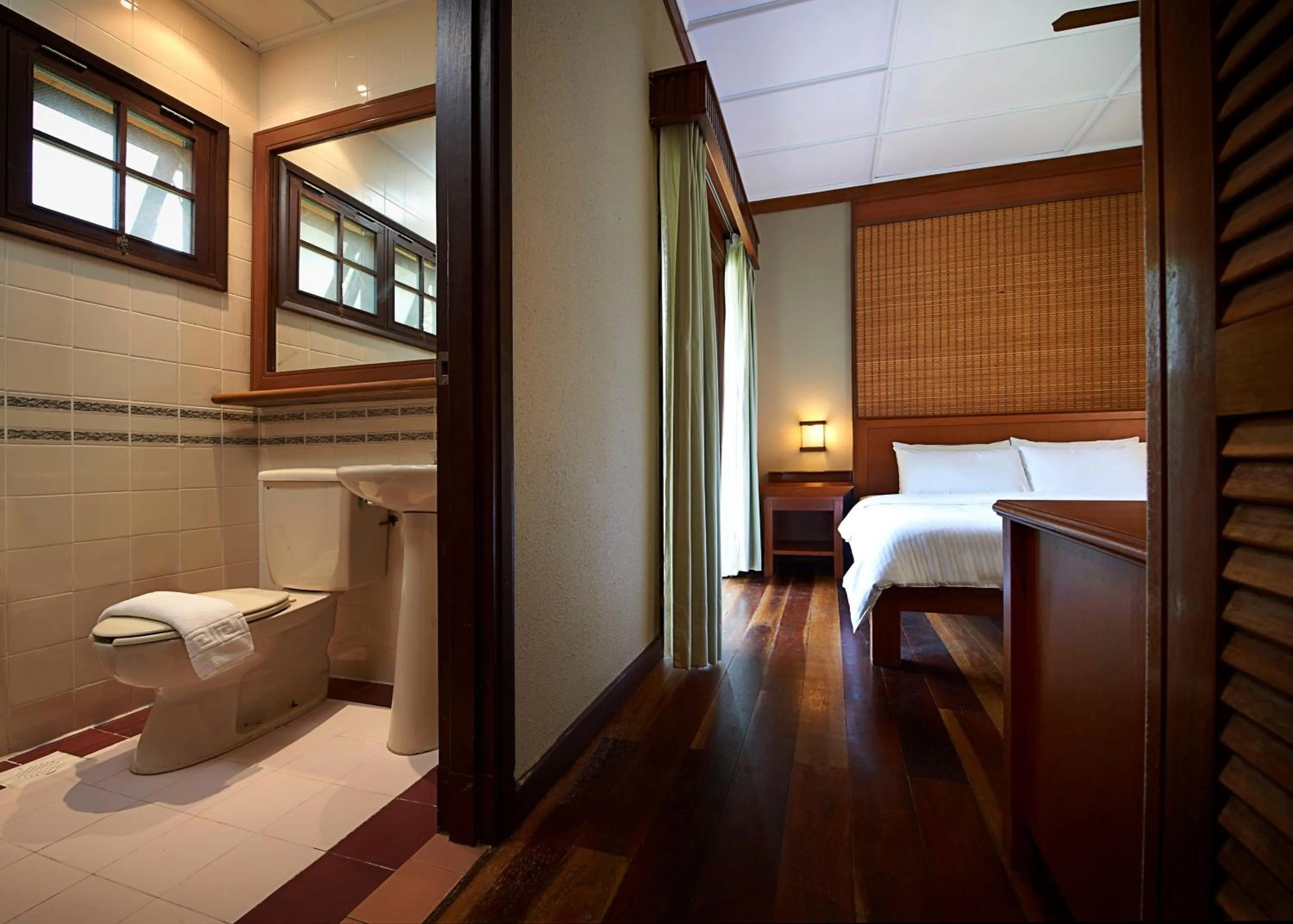 Toilet, Bed in Redang Island Resort