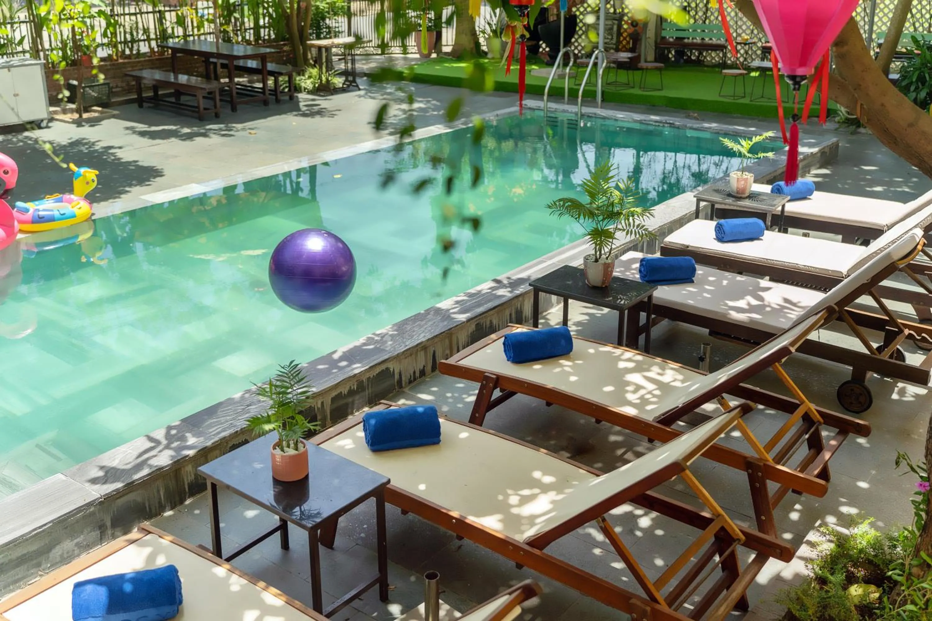 Swimming pool in Blessing Villa Hoi An