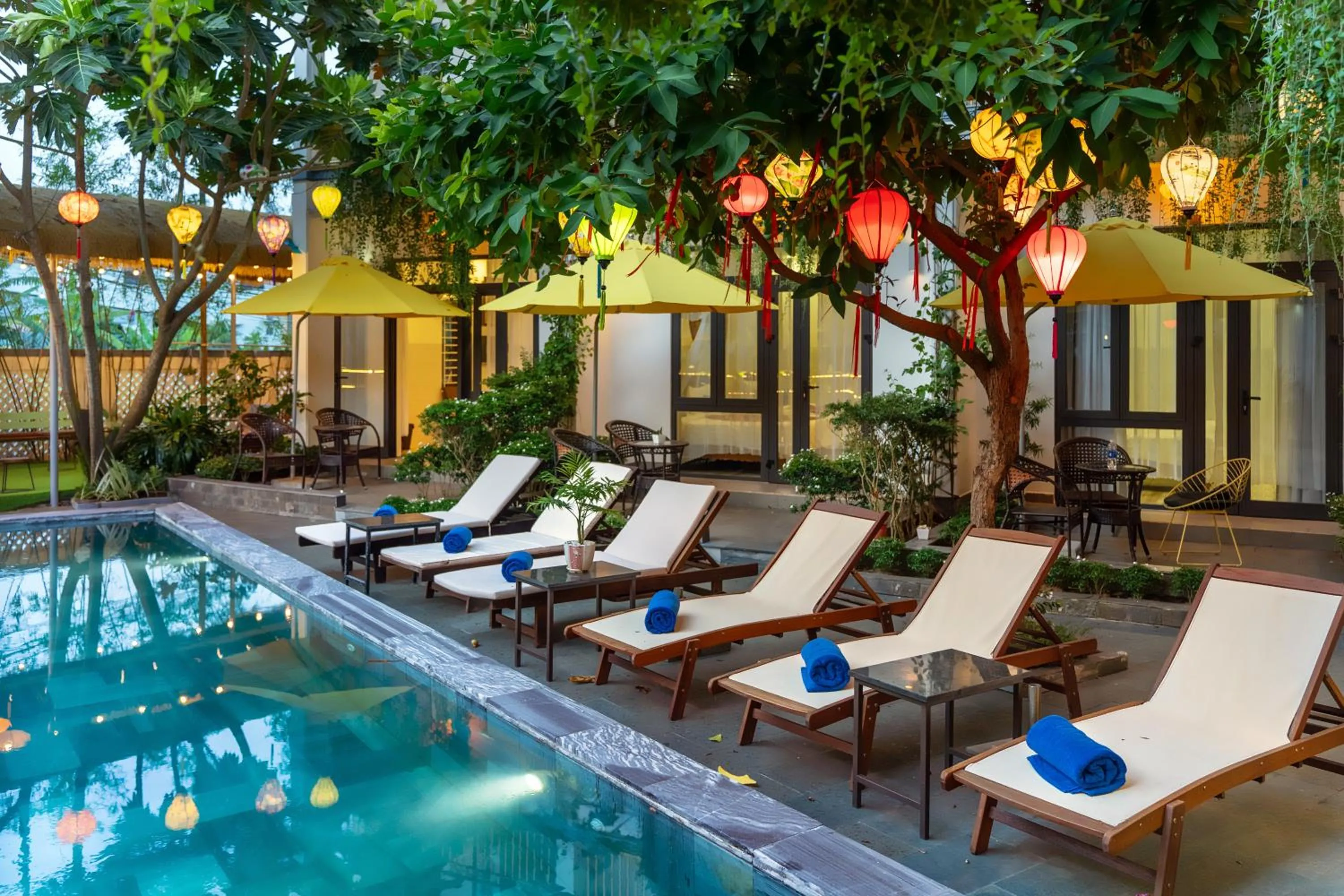 Patio in Blessing Villa Hoi An