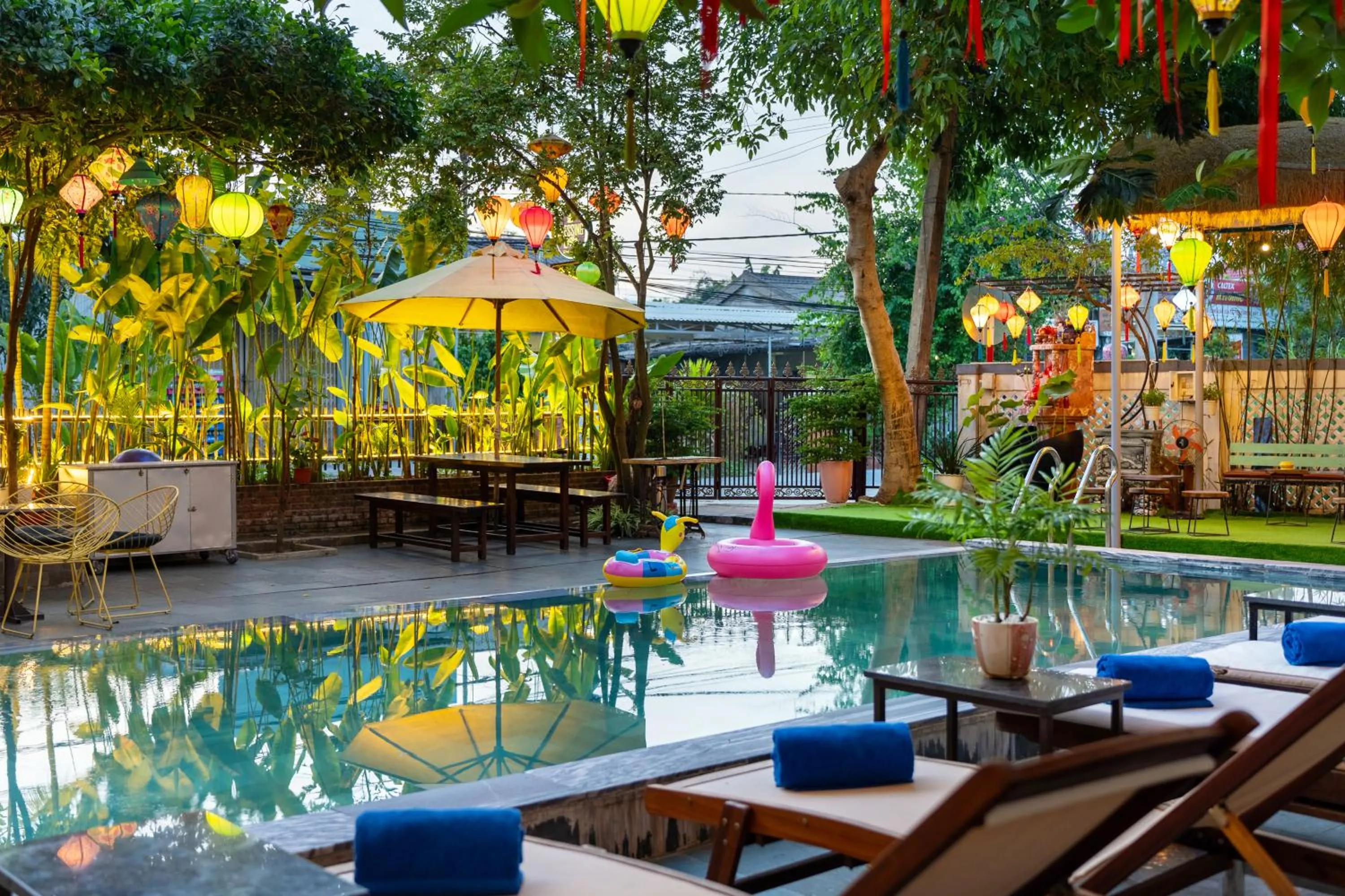 Garden in Blessing Villa Hoi An