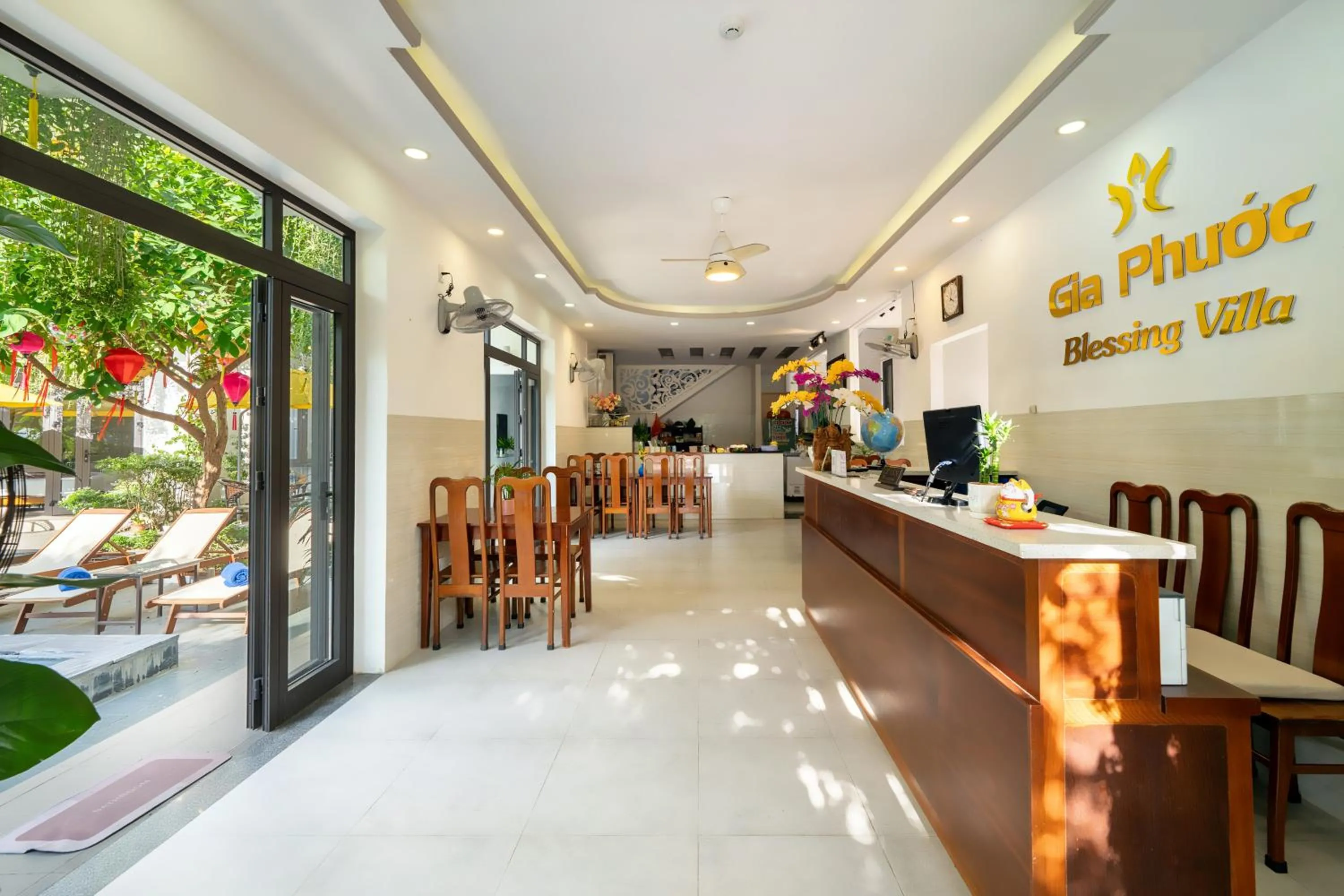 Lobby or reception in Blessing Villa Hoi An