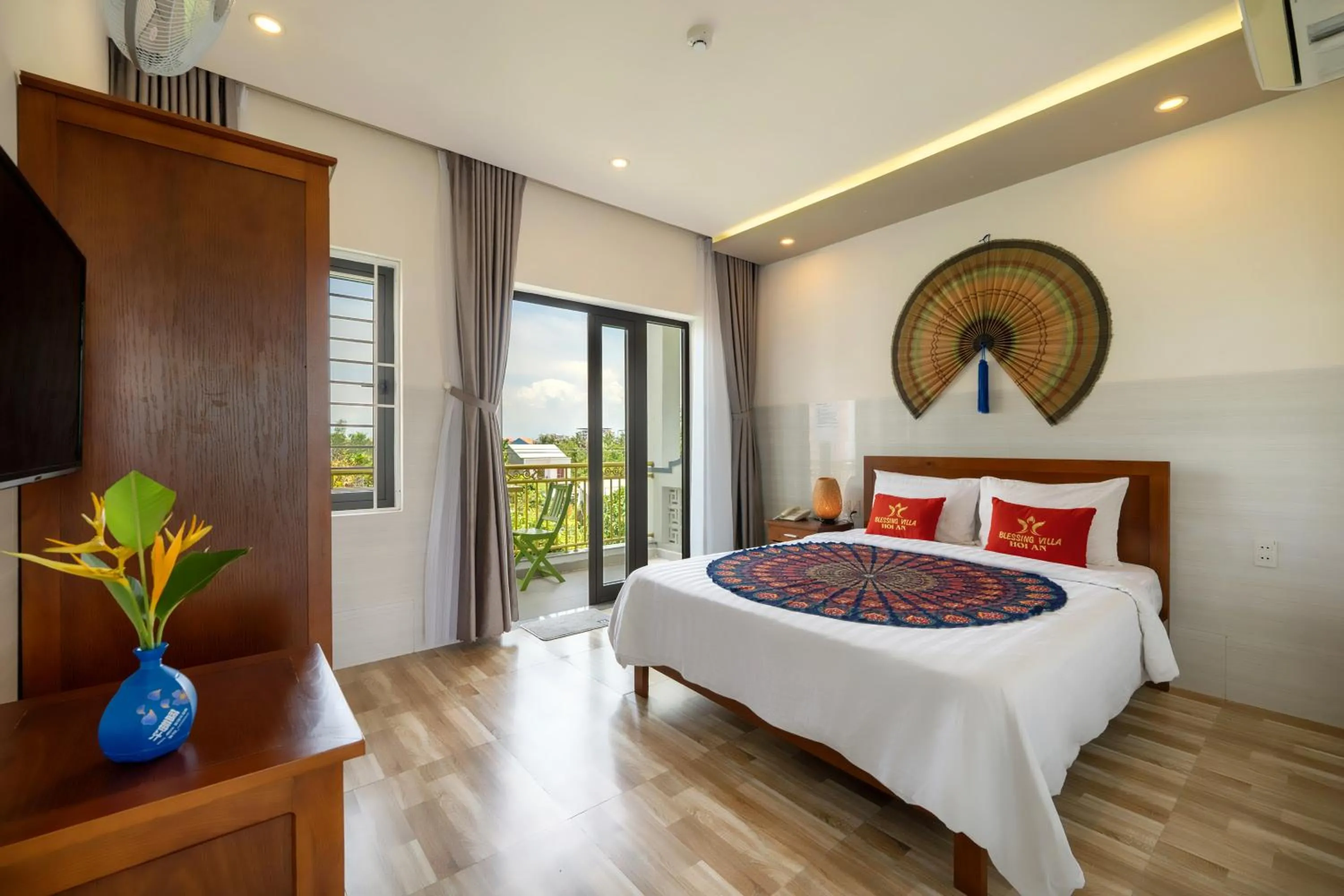 Bed in Blessing Villa Hoi An