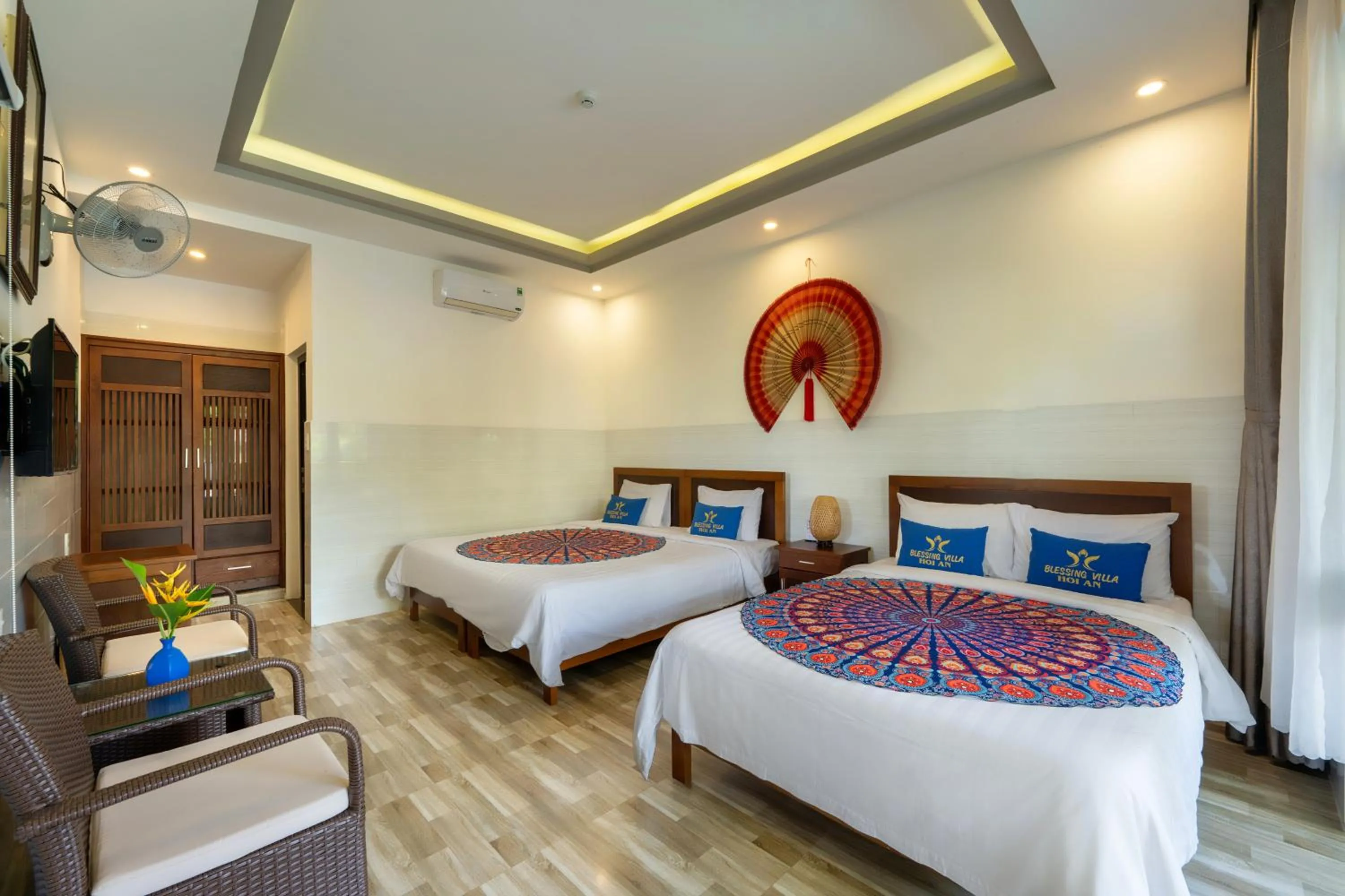 Bed in Blessing Villa Hoi An