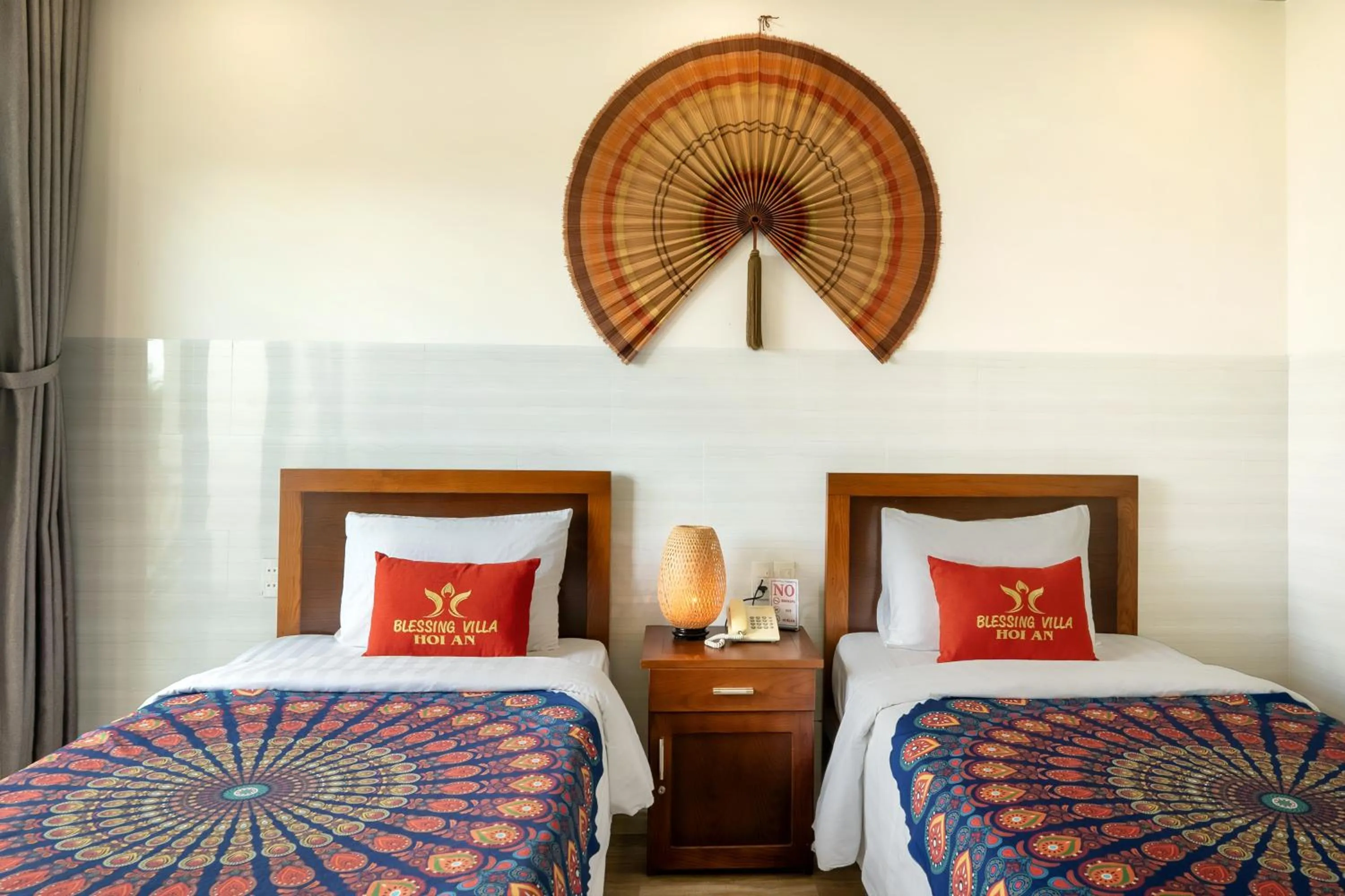 Bed in Blessing Villa Hoi An