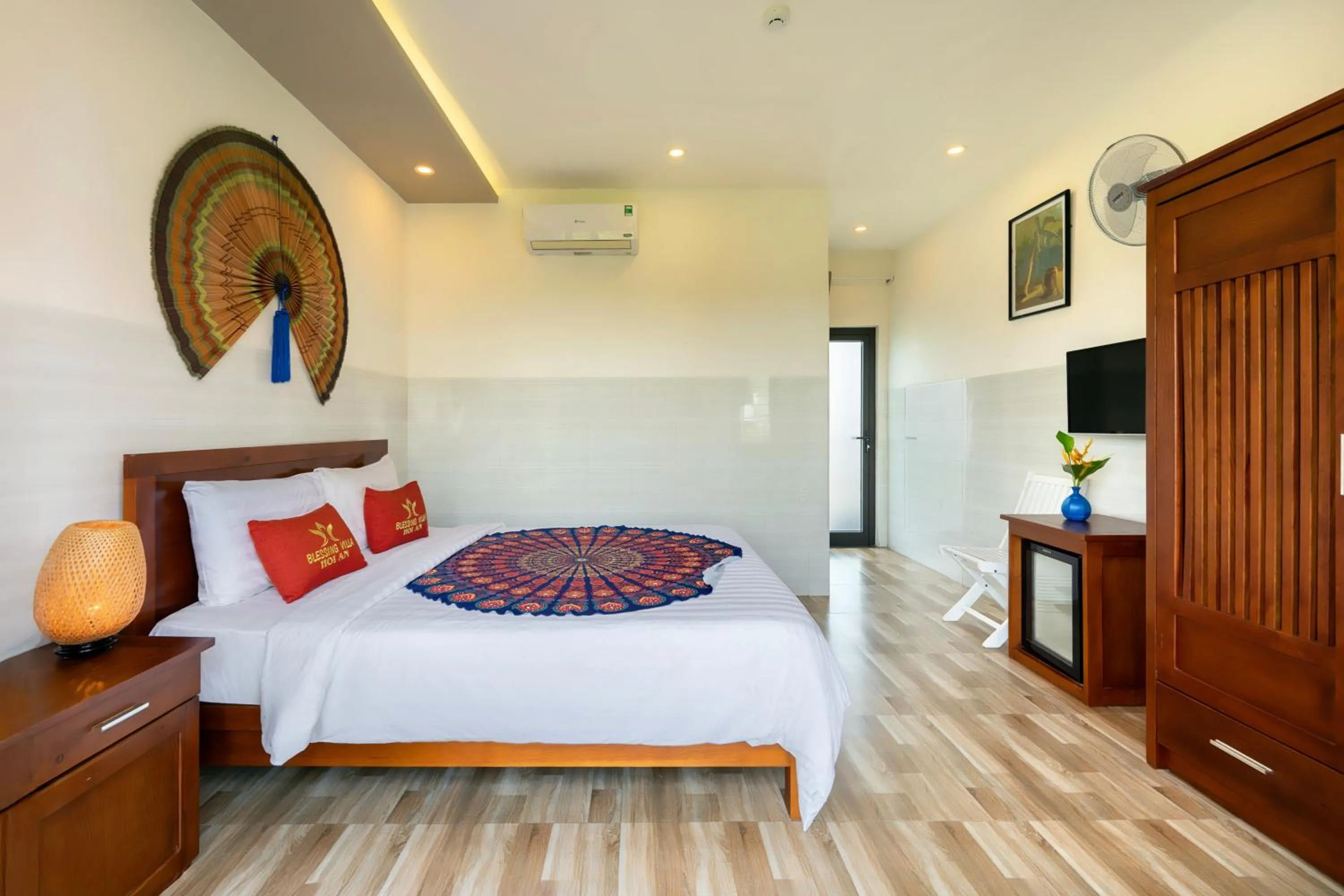 Bed in Blessing Villa Hoi An