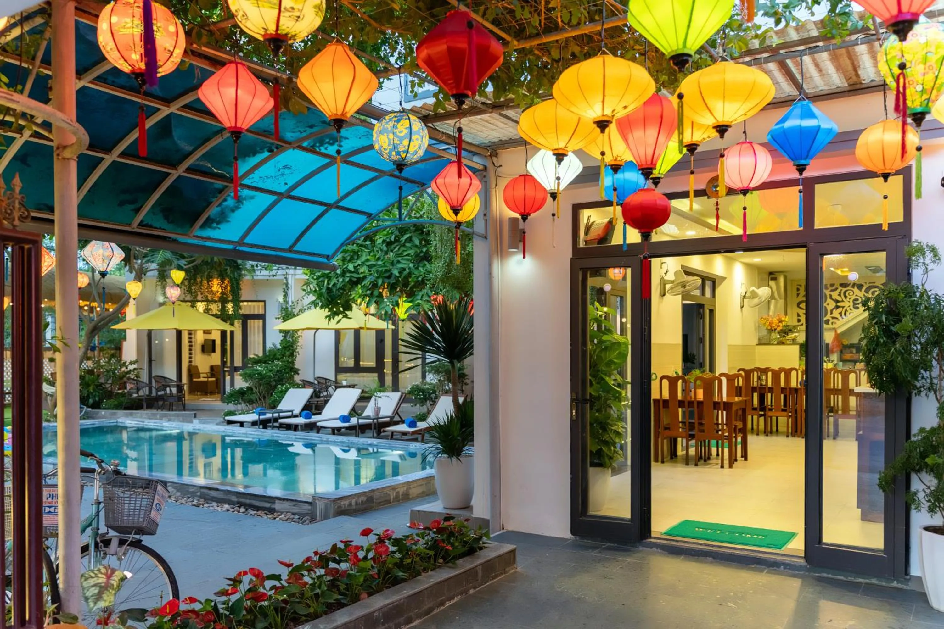 Patio in Blessing Villa Hoi An