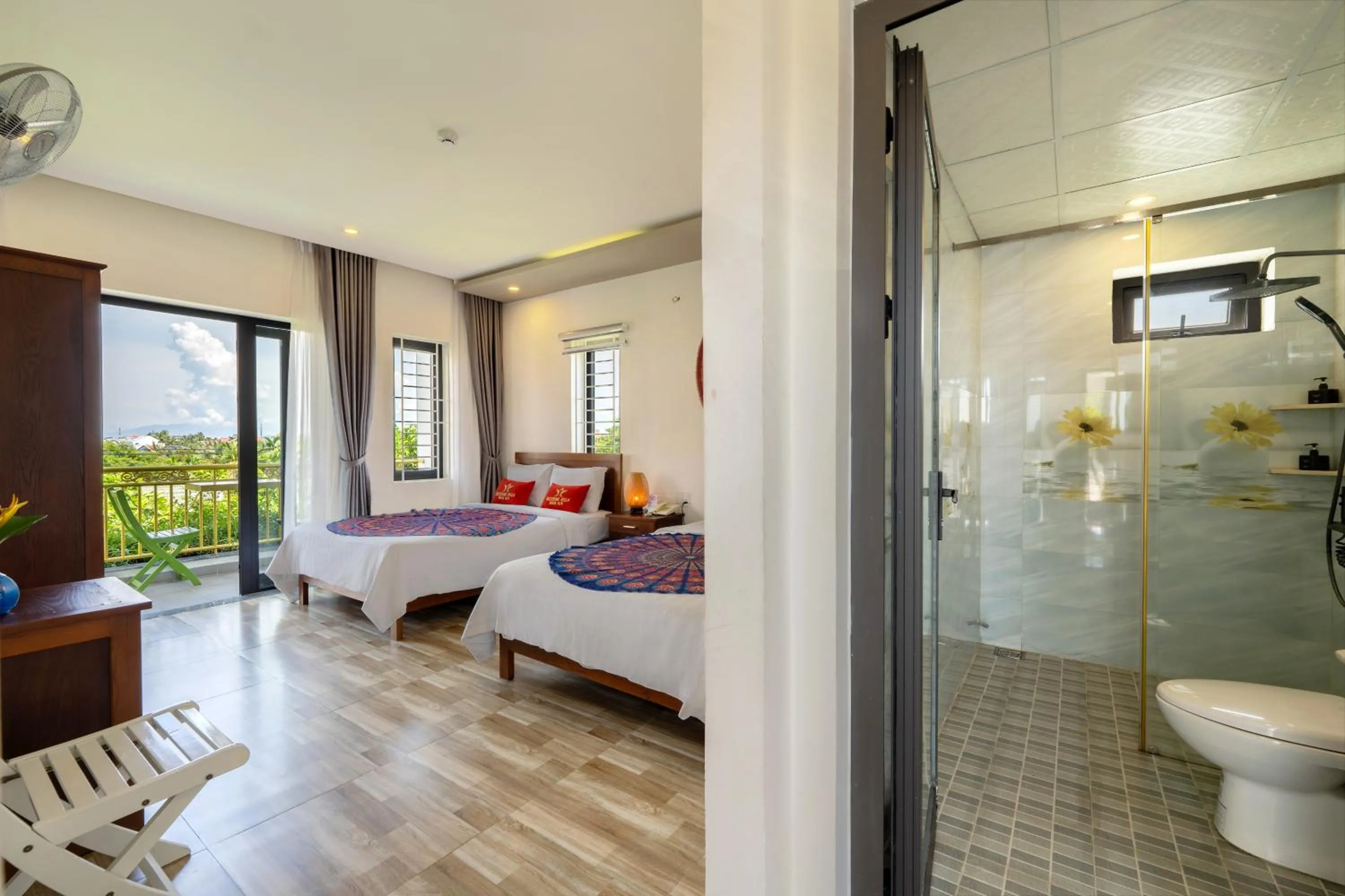 Bed in Blessing Villa Hoi An