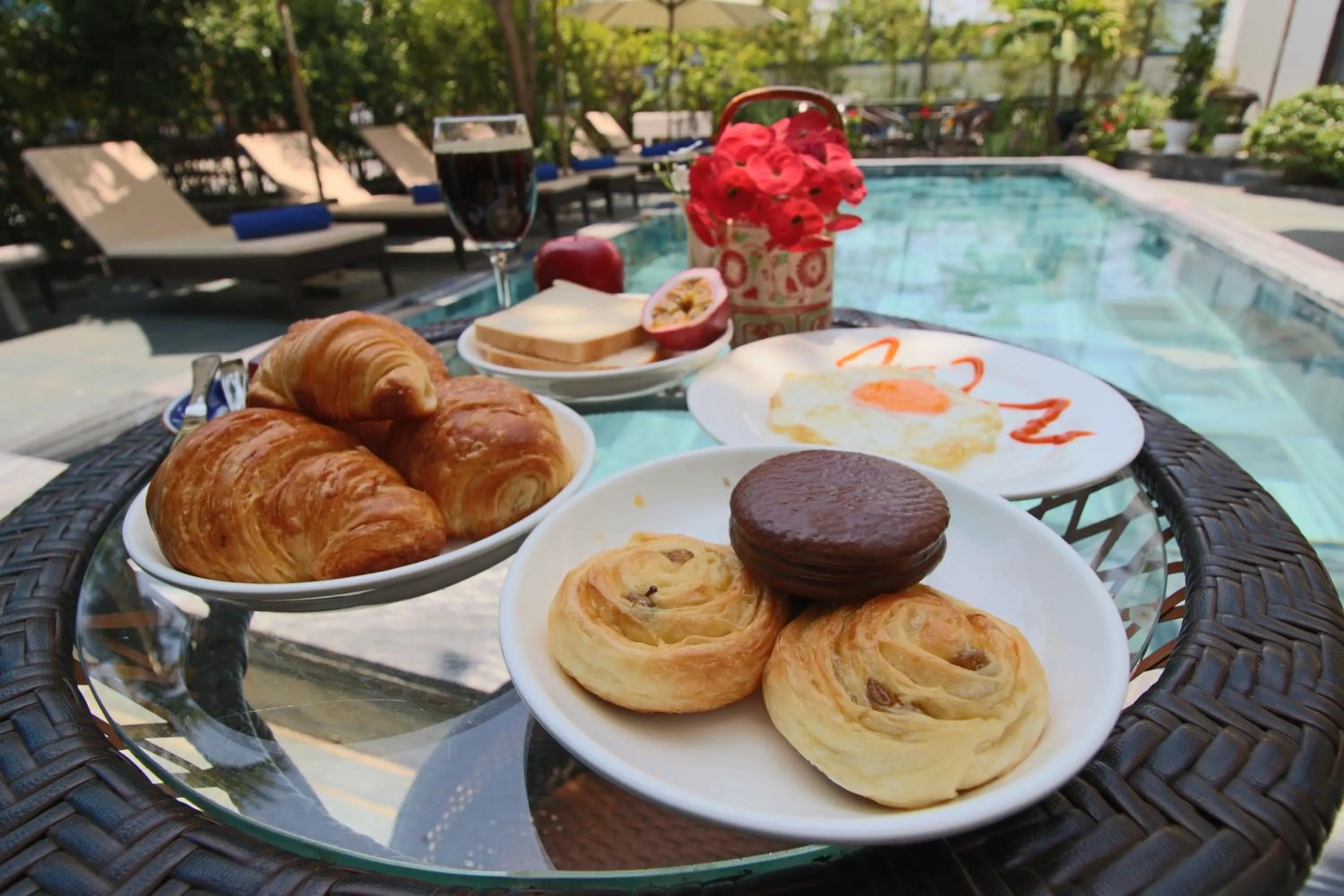 Breakfast in Blessing Villa Hoi An