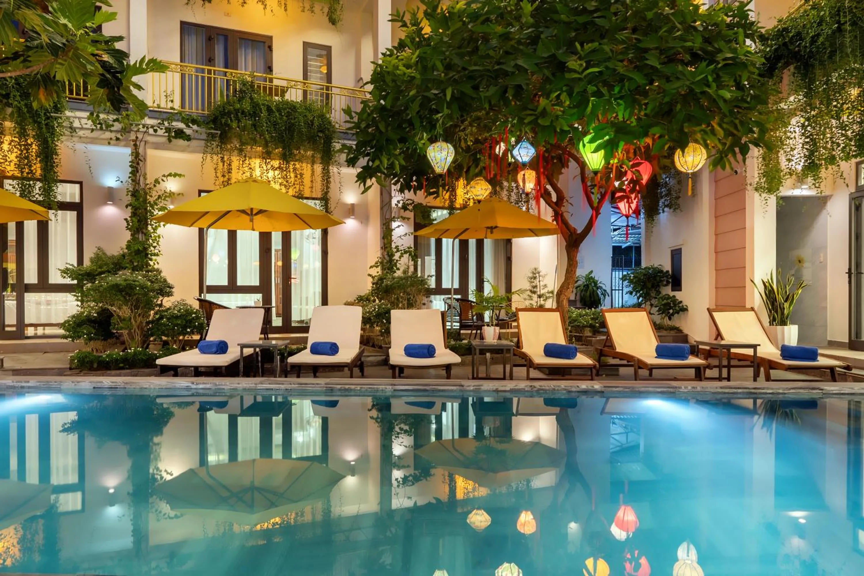 Swimming pool in Blessing Villa Hoi An