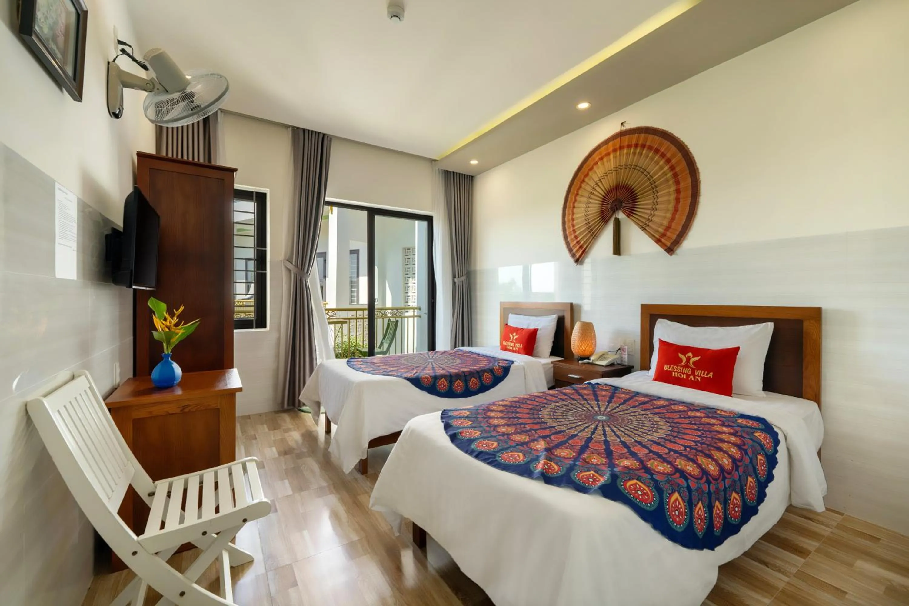 Bed in Blessing Villa Hoi An