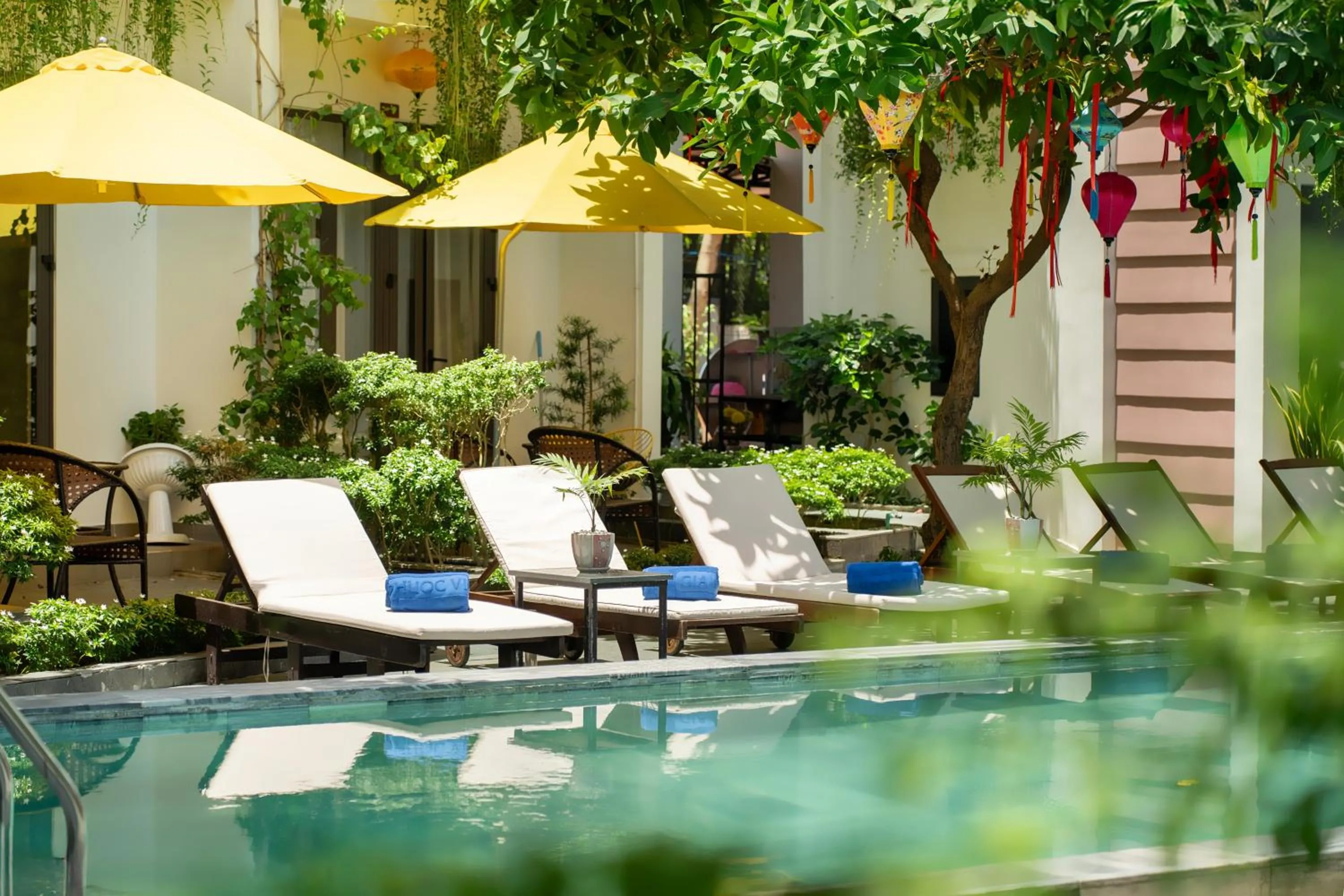 Patio in Blessing Villa Hoi An