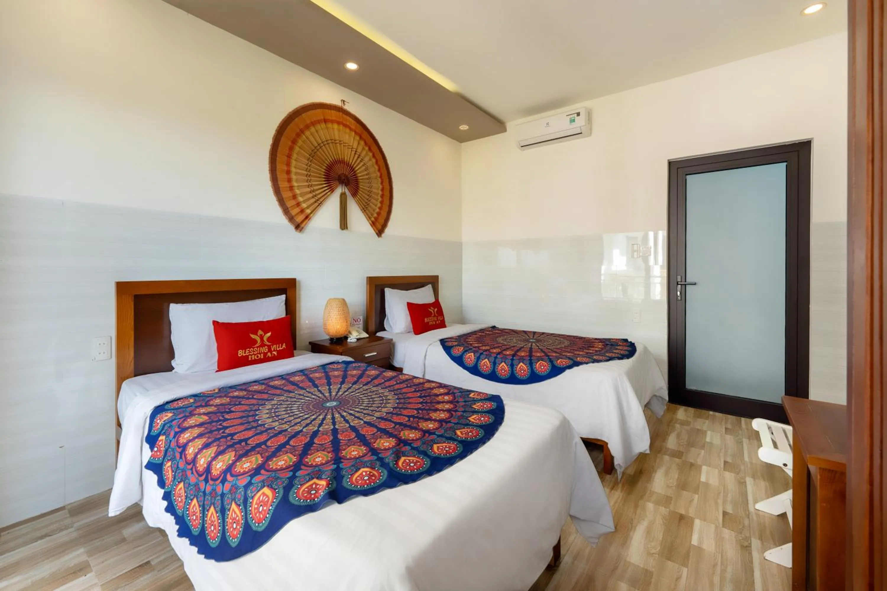 Photo of the whole room, Bed in Blessing Villa Hoi An