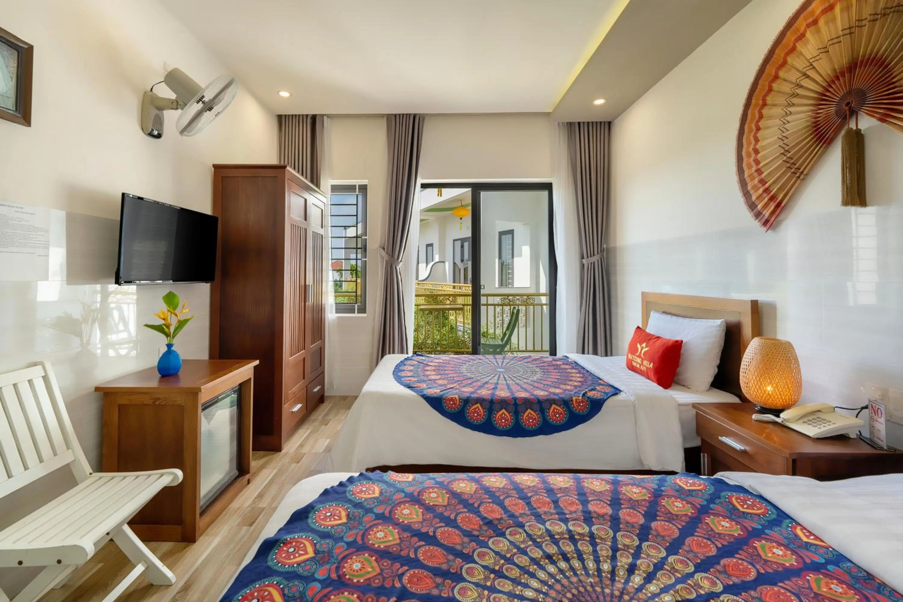 Bed in Blessing Villa Hoi An