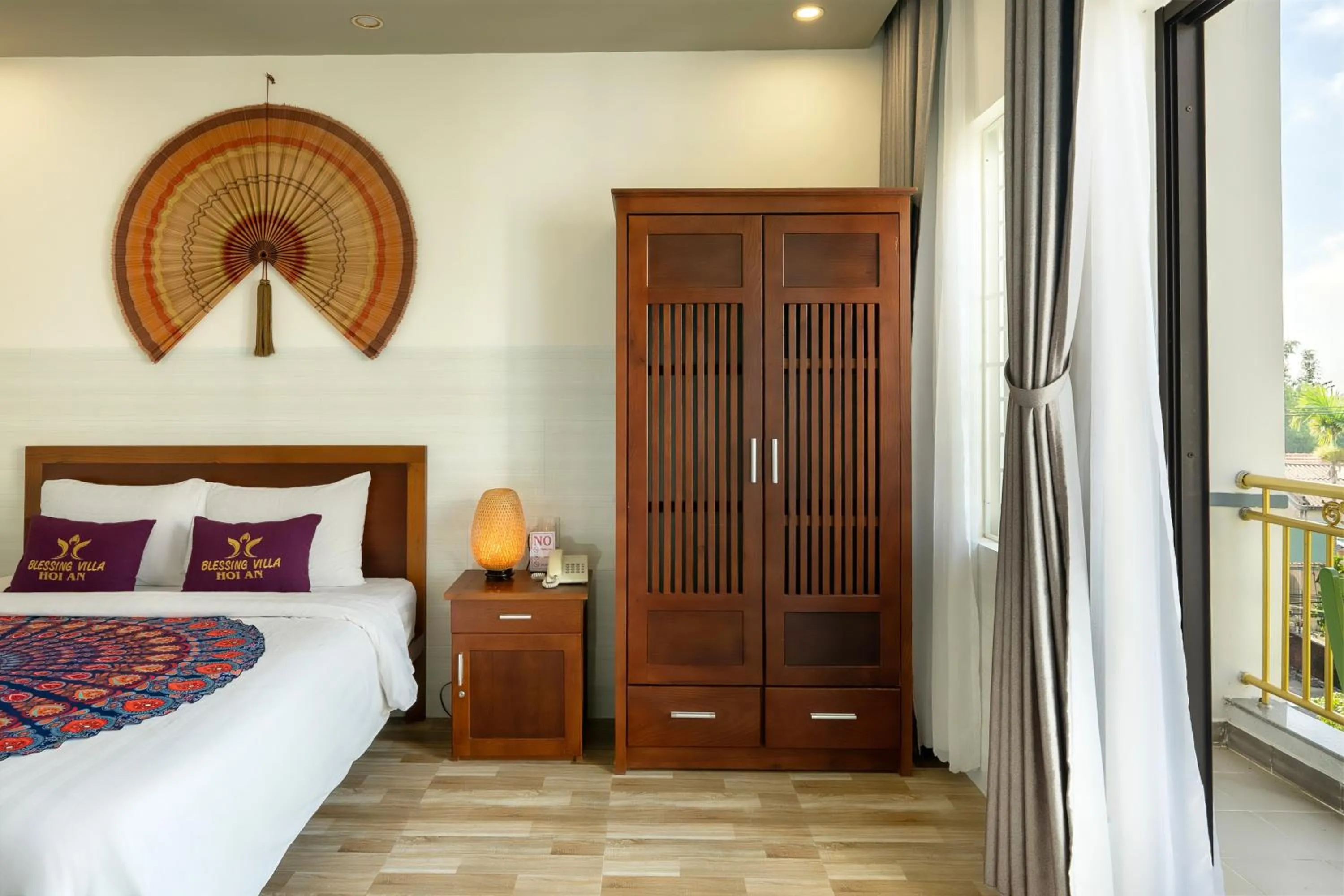 Photo of the whole room, Bed in Blessing Villa Hoi An