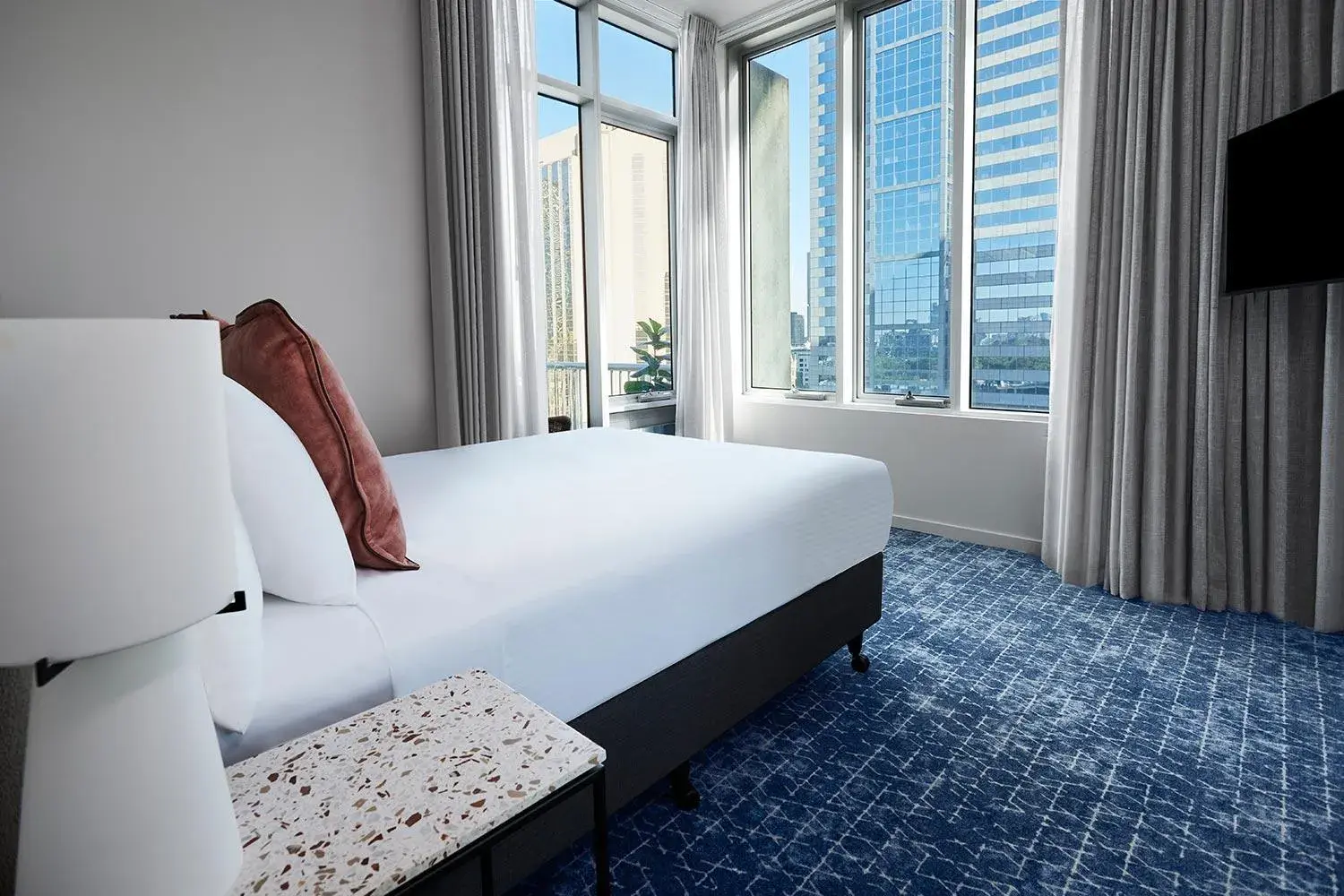 Bed in Adina Apartment Hotel Melbourne Flinders Street Bed in Adina Apartment Hotel Melbourne Flinders Street