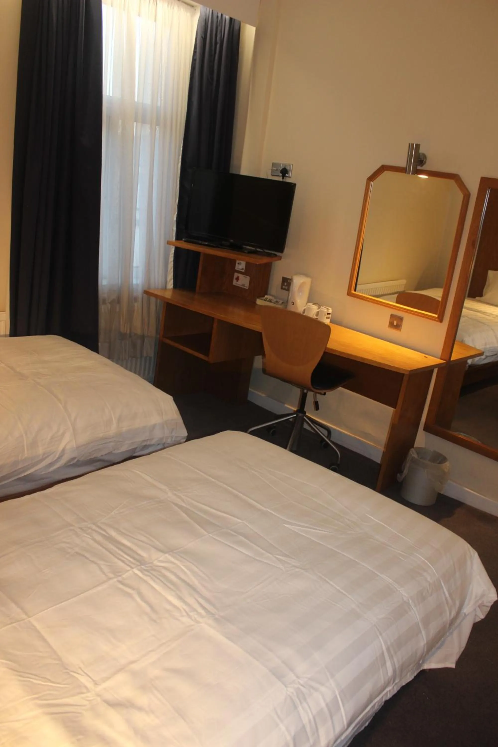 Bed in Corona Hotel Rotherham Sheffield Meadowhall