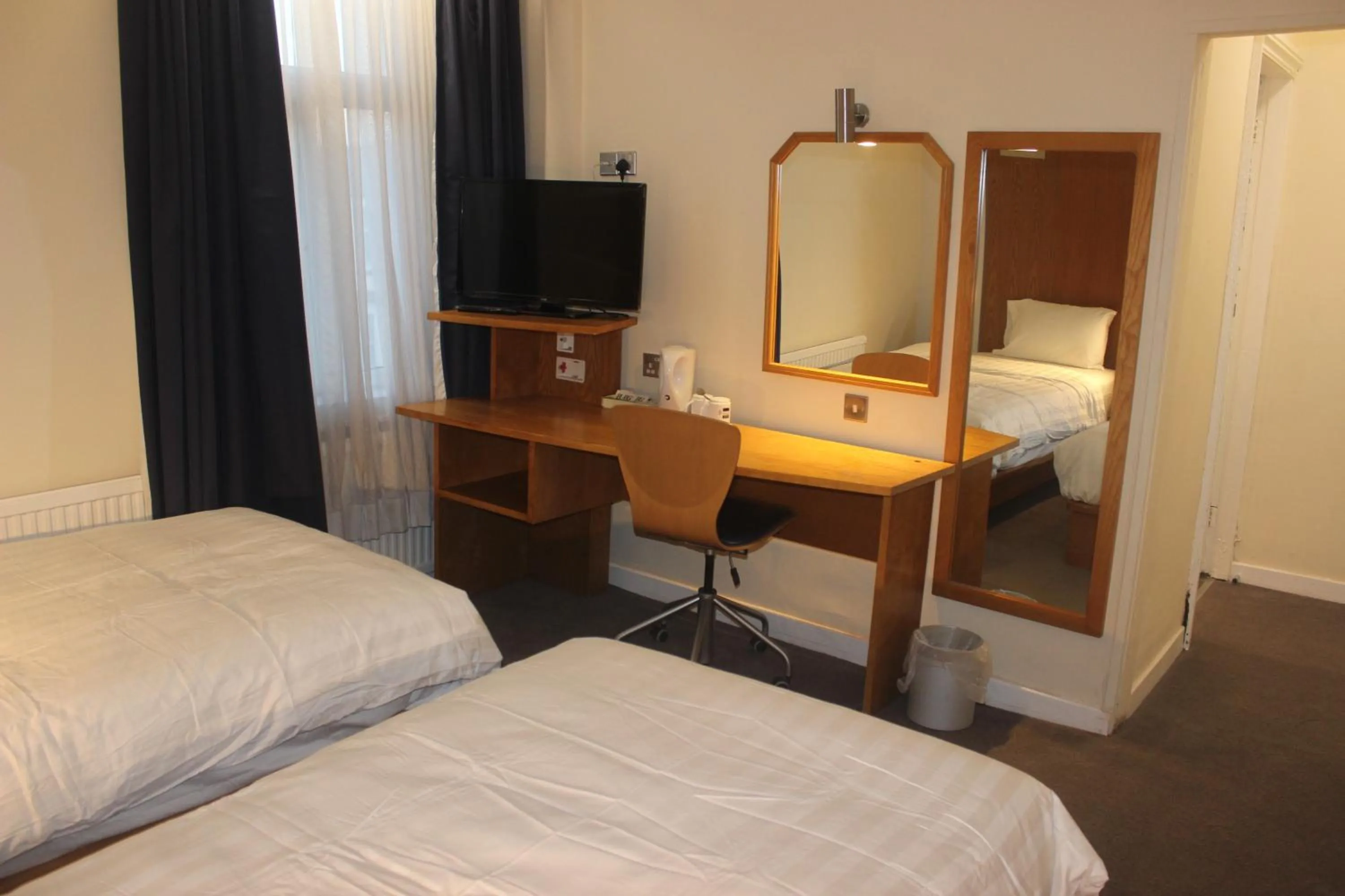 Bed in Corona Hotel Rotherham Sheffield Meadowhall