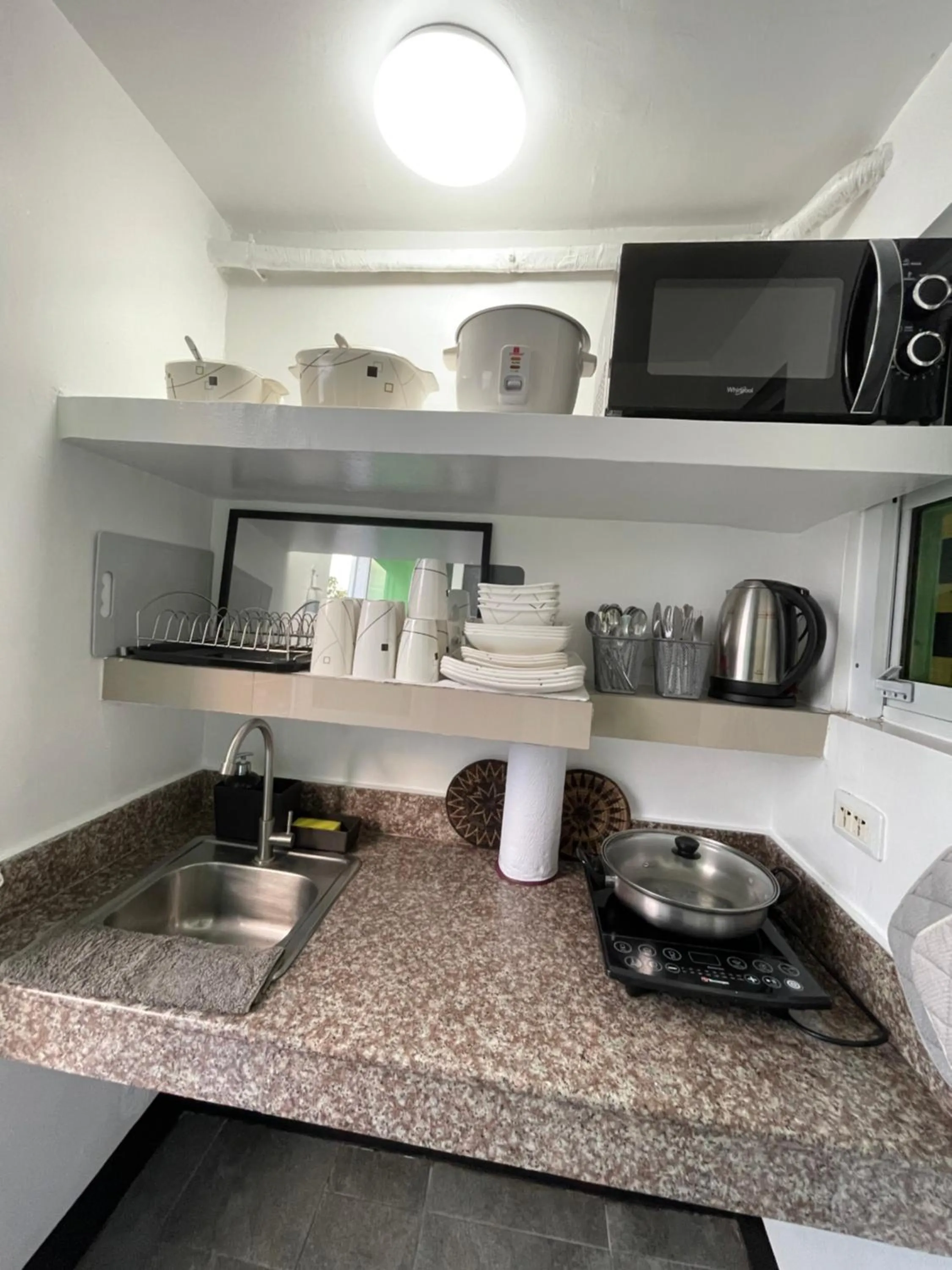 Kitchen or kitchenette in Italy Condotel Darasa