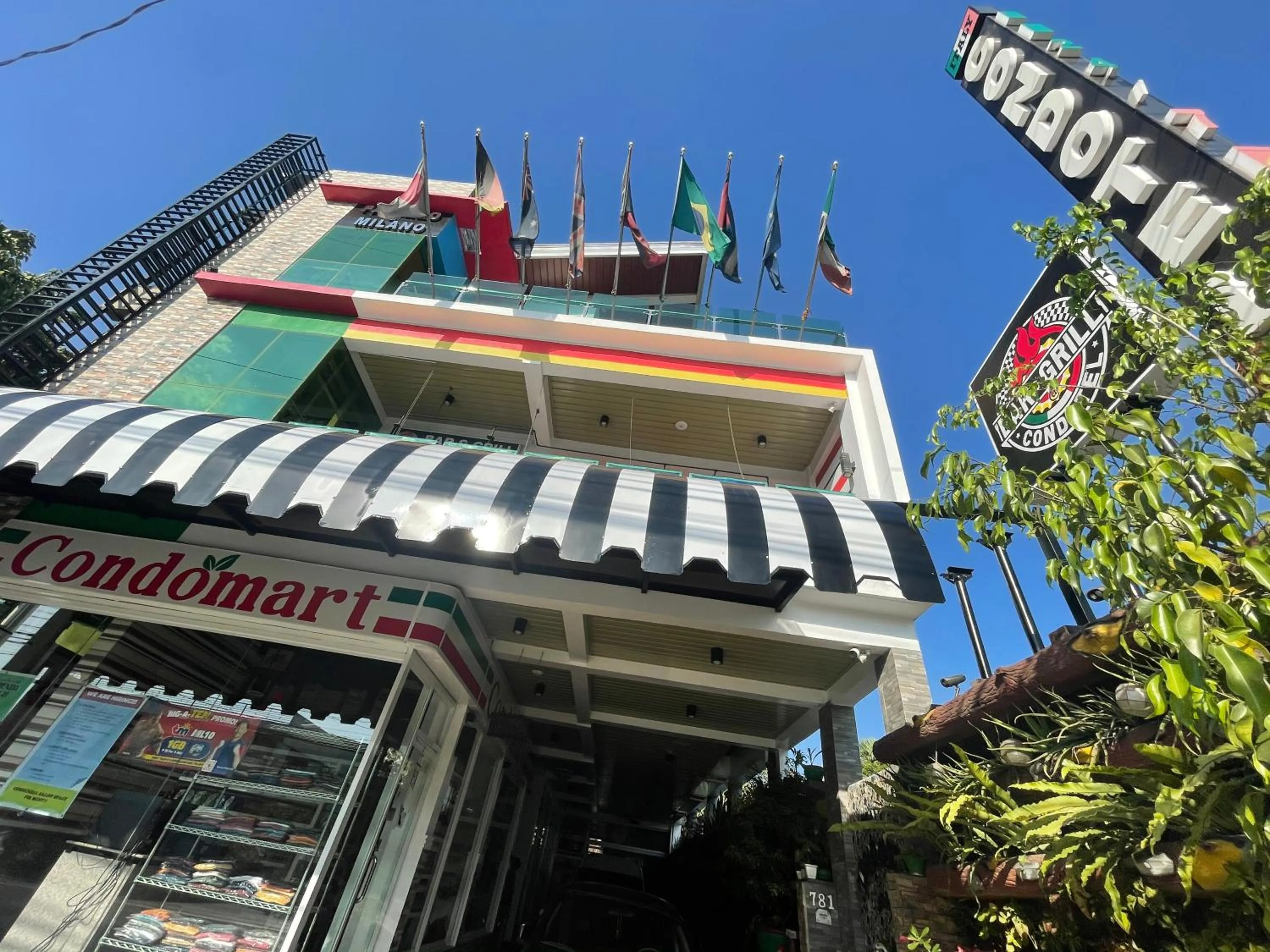 Property building in Italy Condotel Darasa