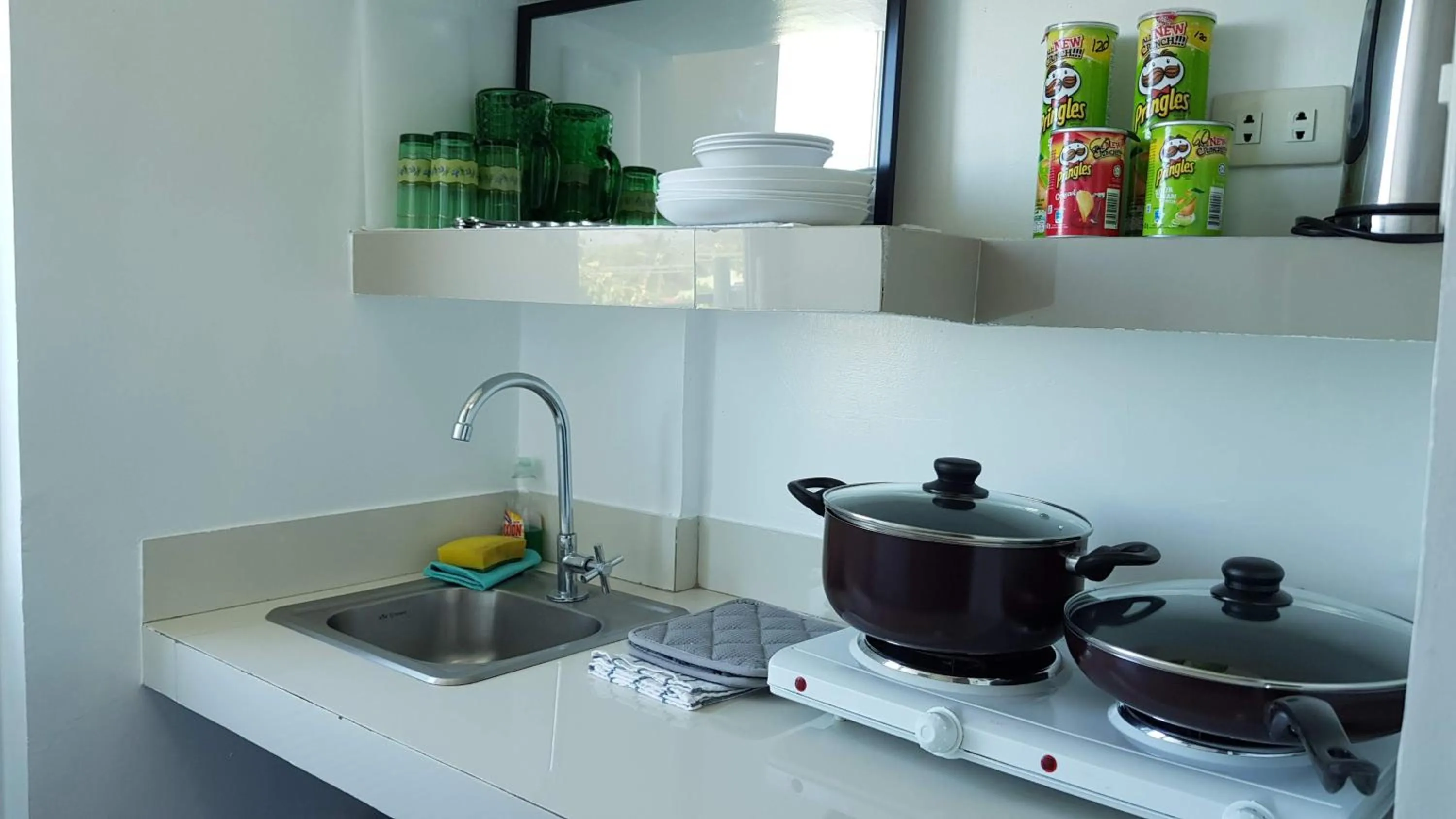 Kitchen or kitchenette in Italy Condotel Darasa