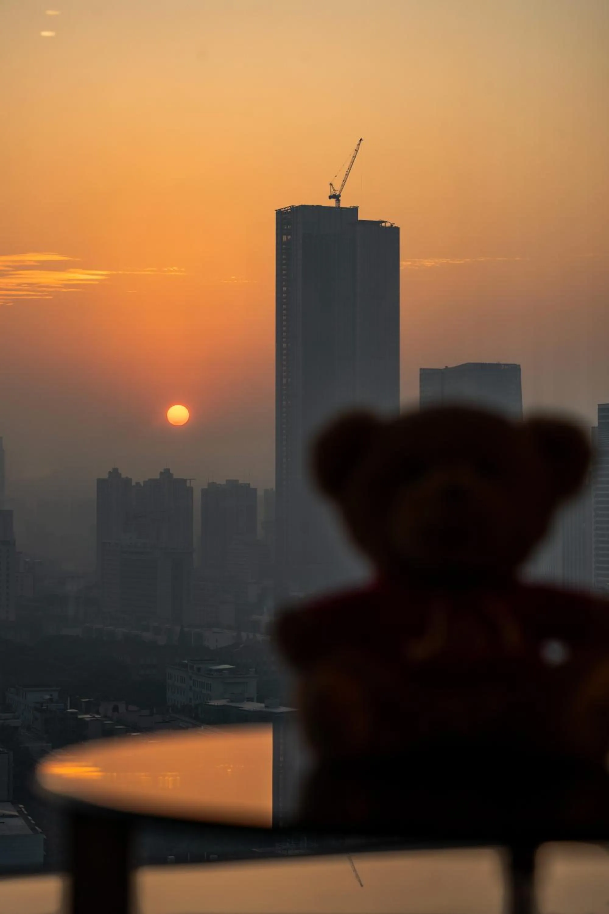 City view in Sheraton Changsha Hotel