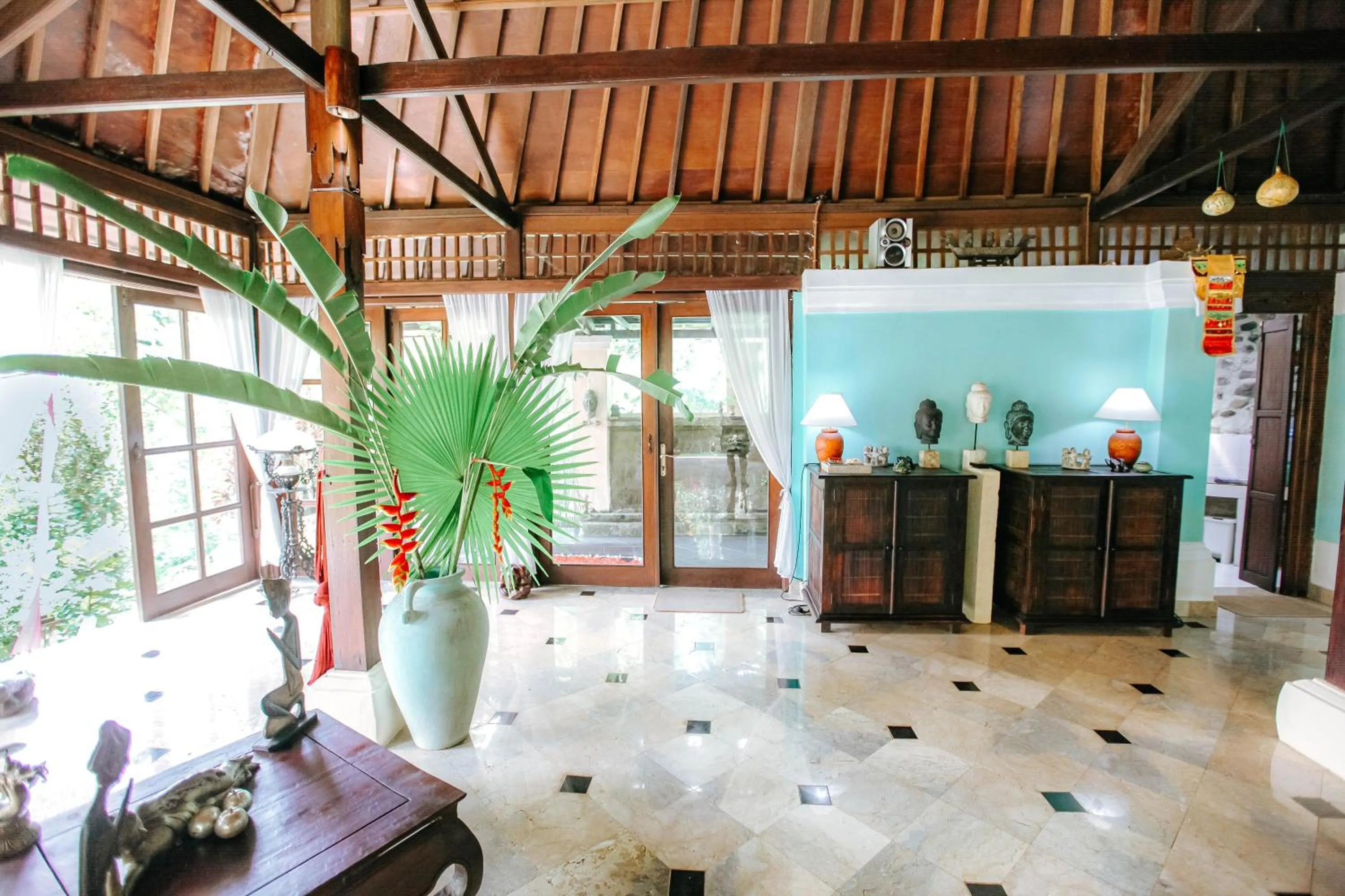 Bedroom in The Mahogany Villa Ubud