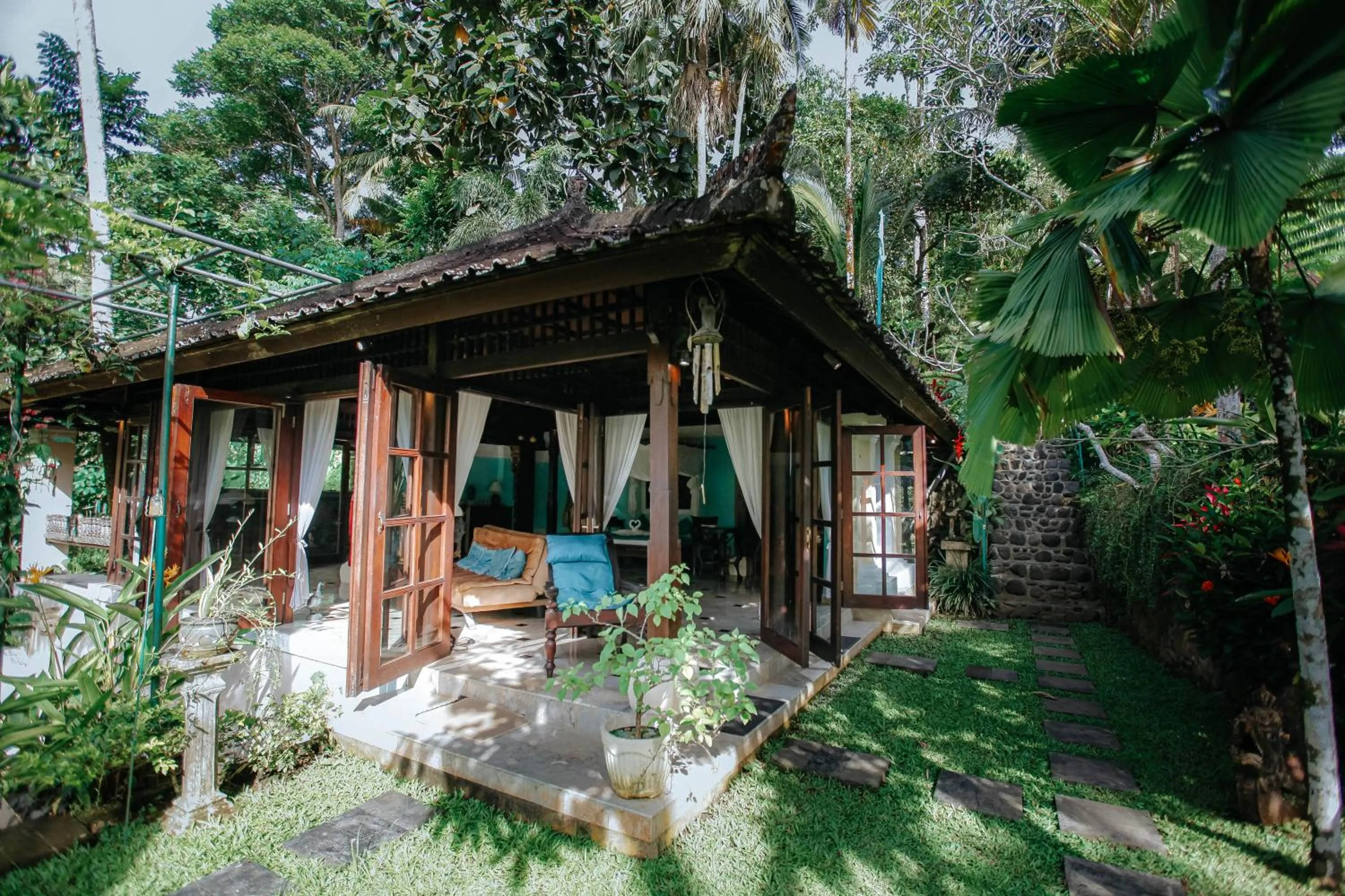 Bedroom in The Mahogany Villa Ubud