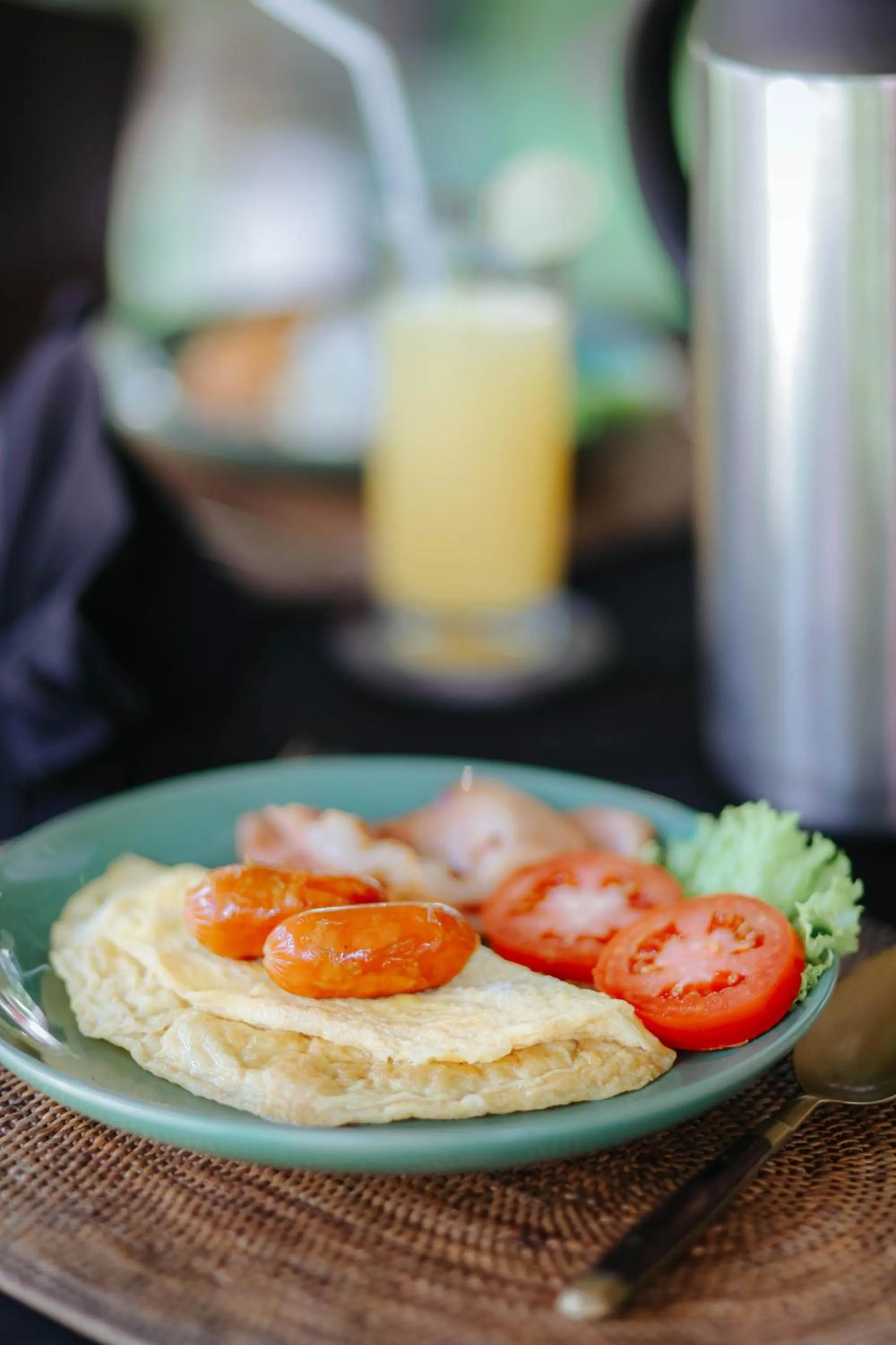 Breakfast in The Mahogany Villa Ubud