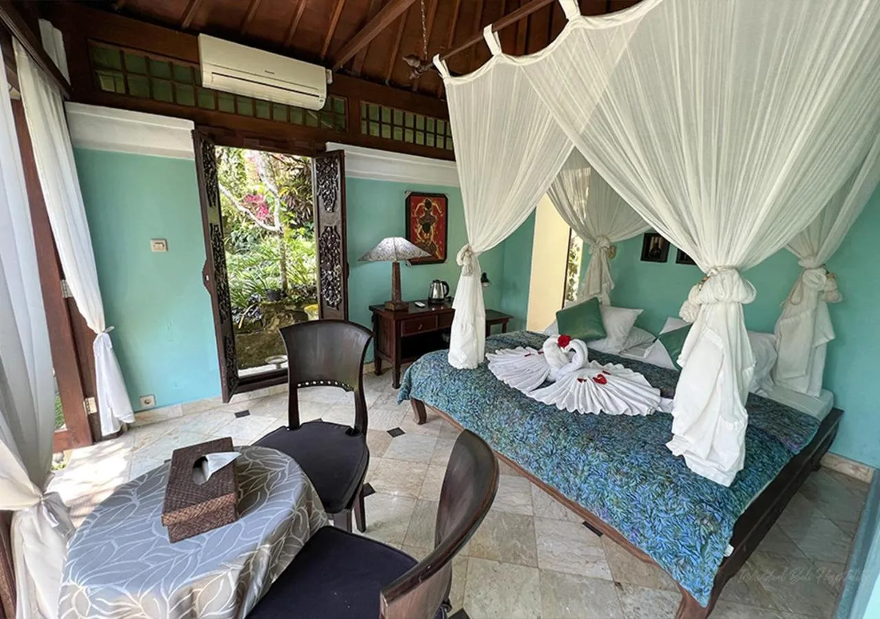 Bedroom, Bed in The Mahogany Villa Ubud
