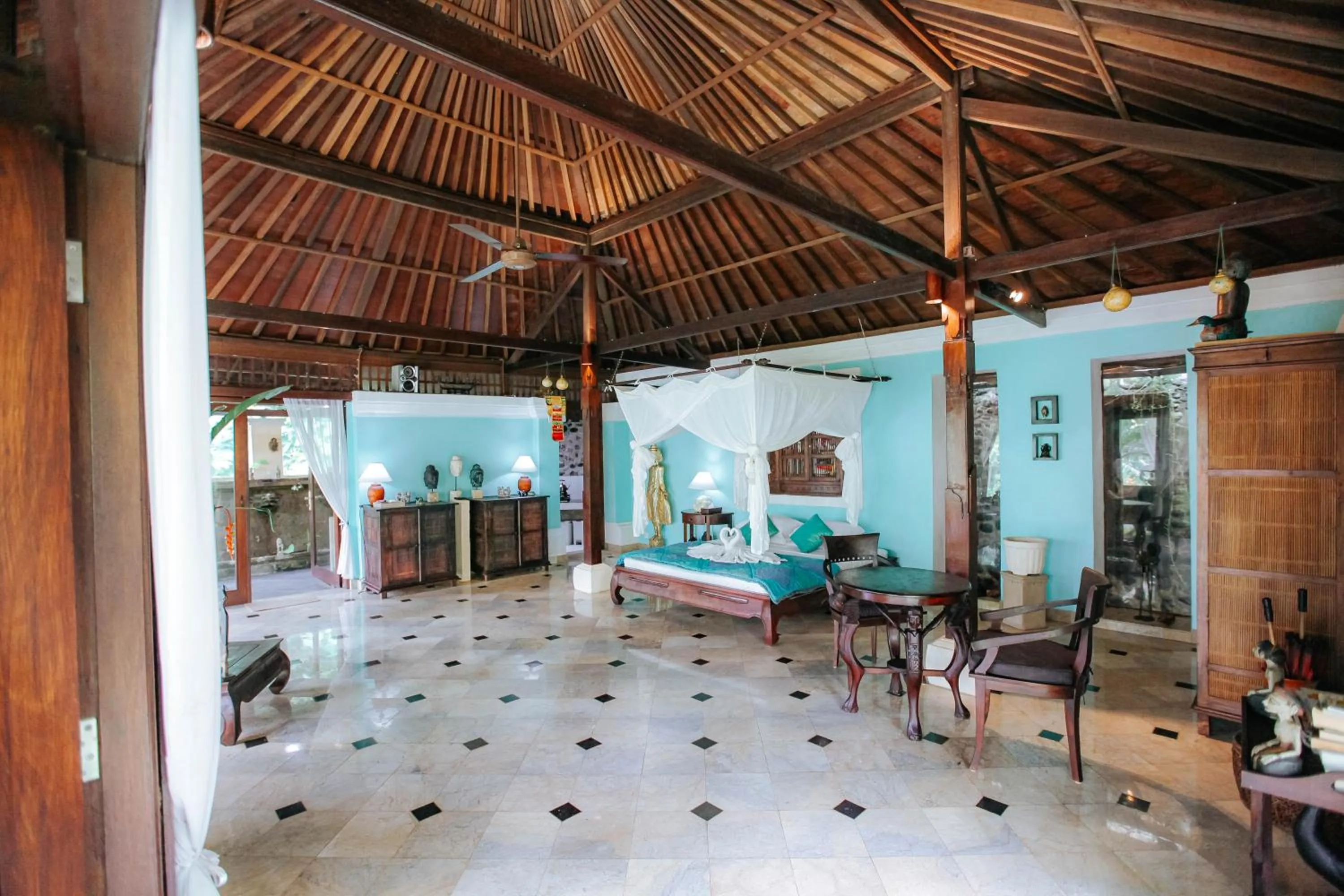 Bedroom in The Mahogany Villa Ubud