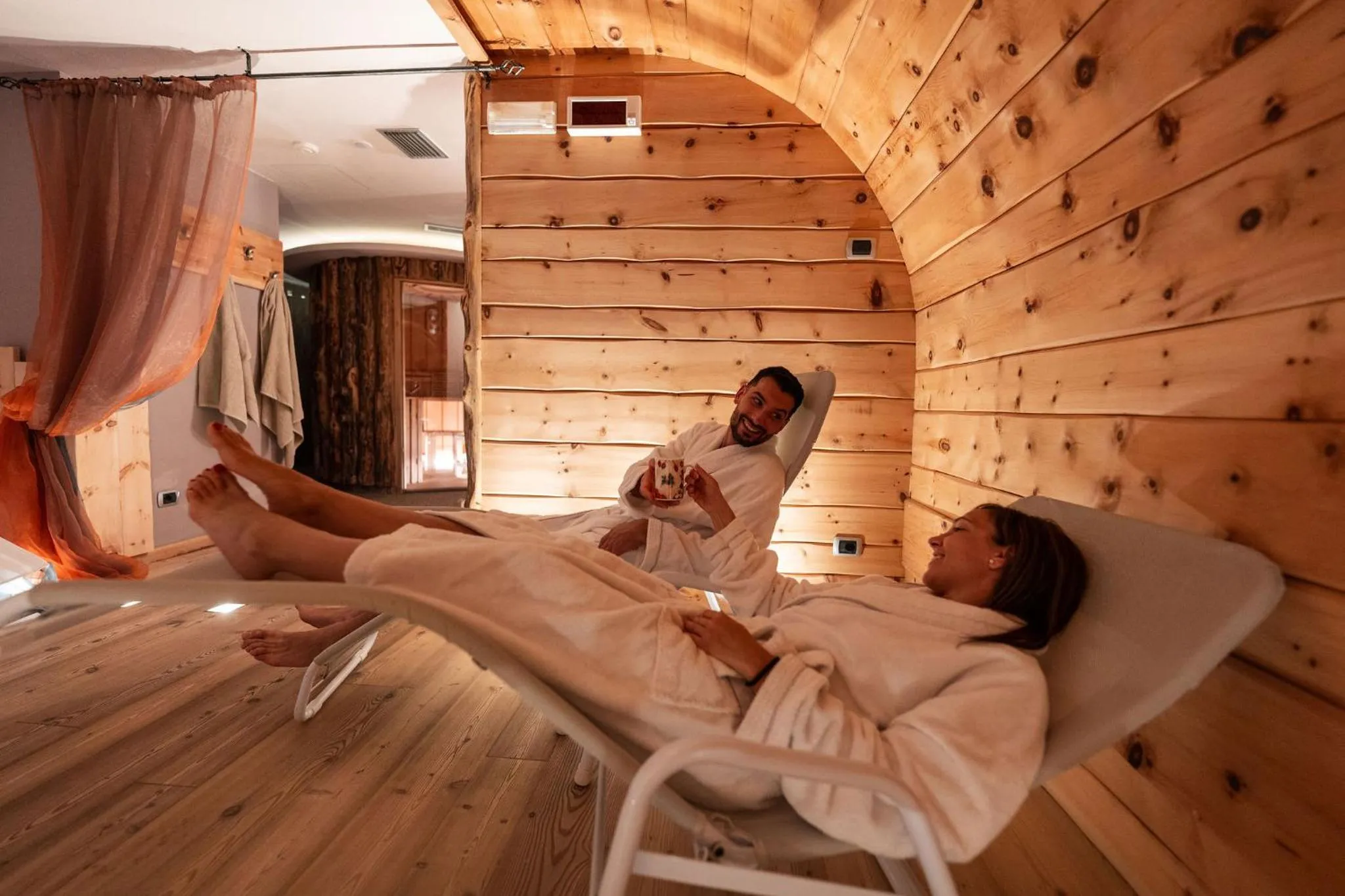 Spa and wellness centre/facilities in Hotel Piedibosco