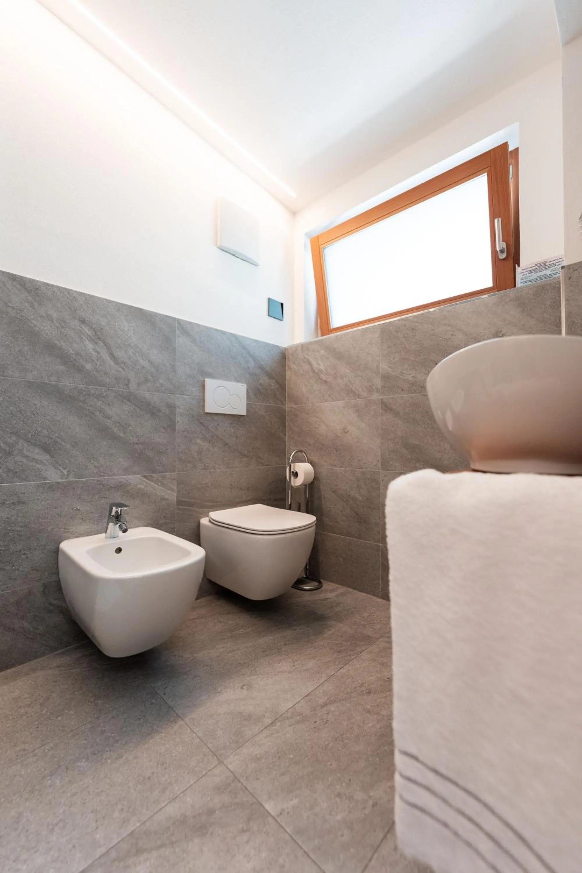 Bathroom in Hotel Piedibosco