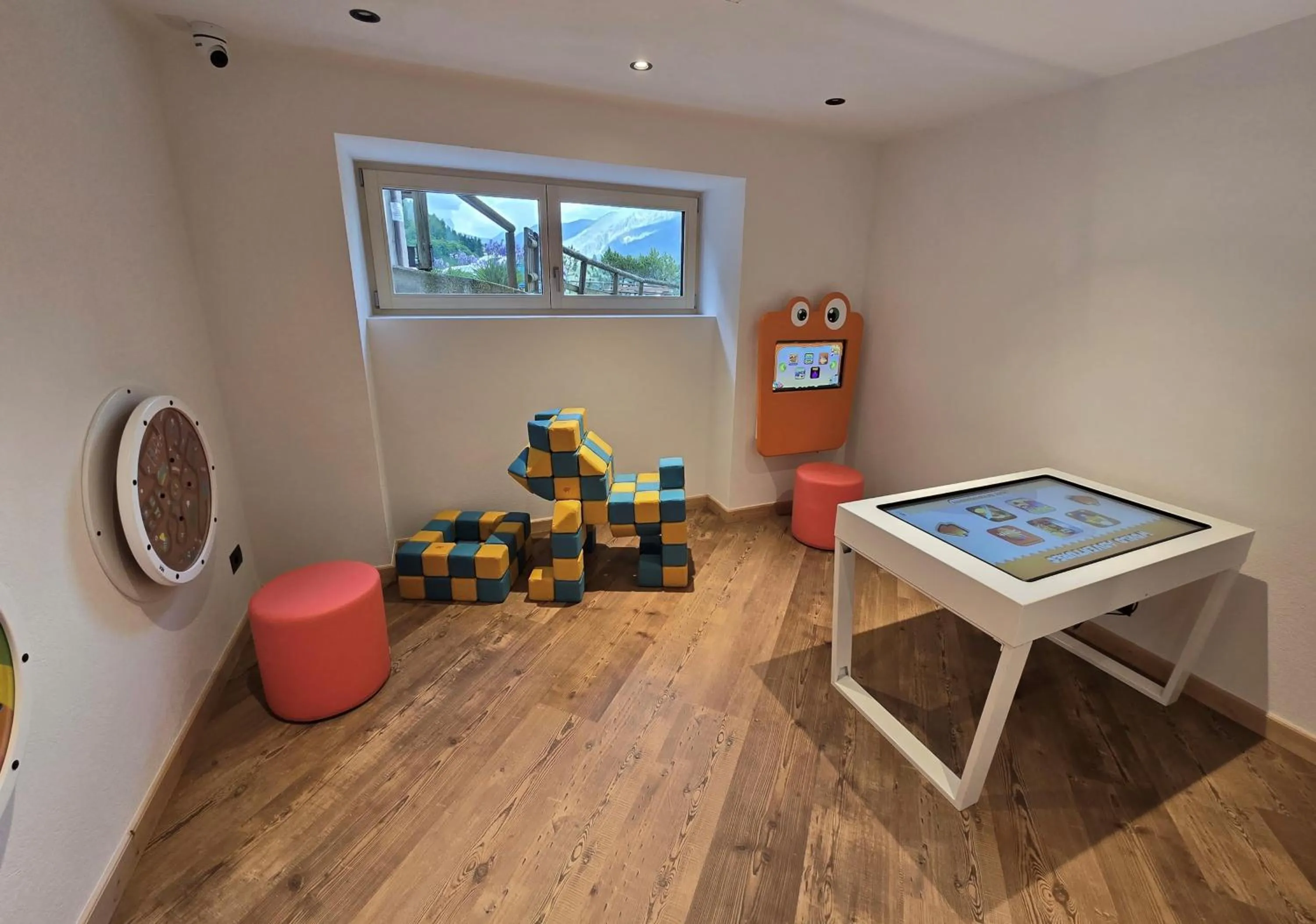 Children play ground in Hotel Piedibosco