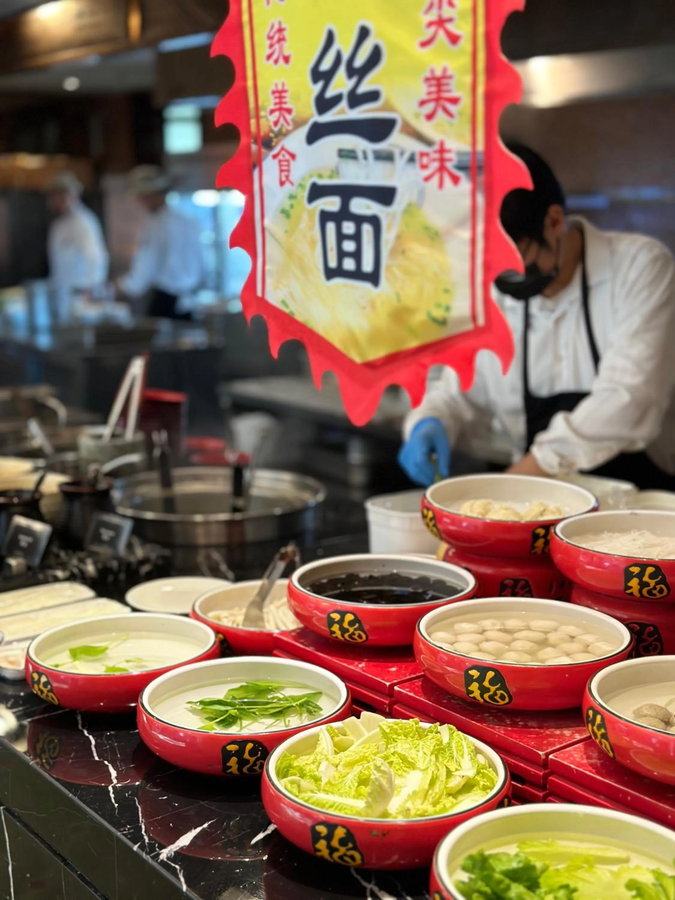 Breakfast in Sheraton Changzhou Wujin Hotel