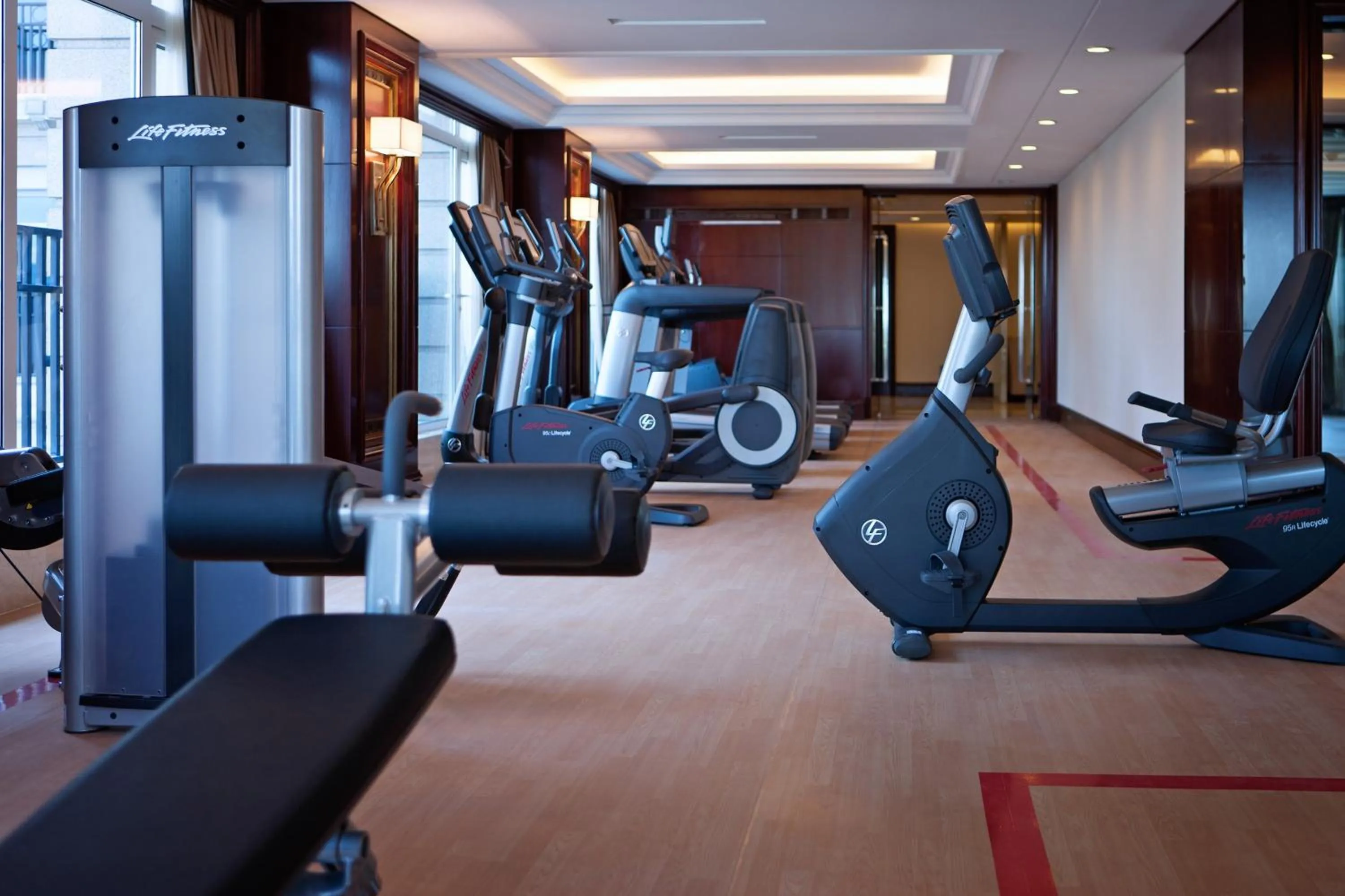Fitness centre/facilities in Sheraton Changzhou Wujin Hotel