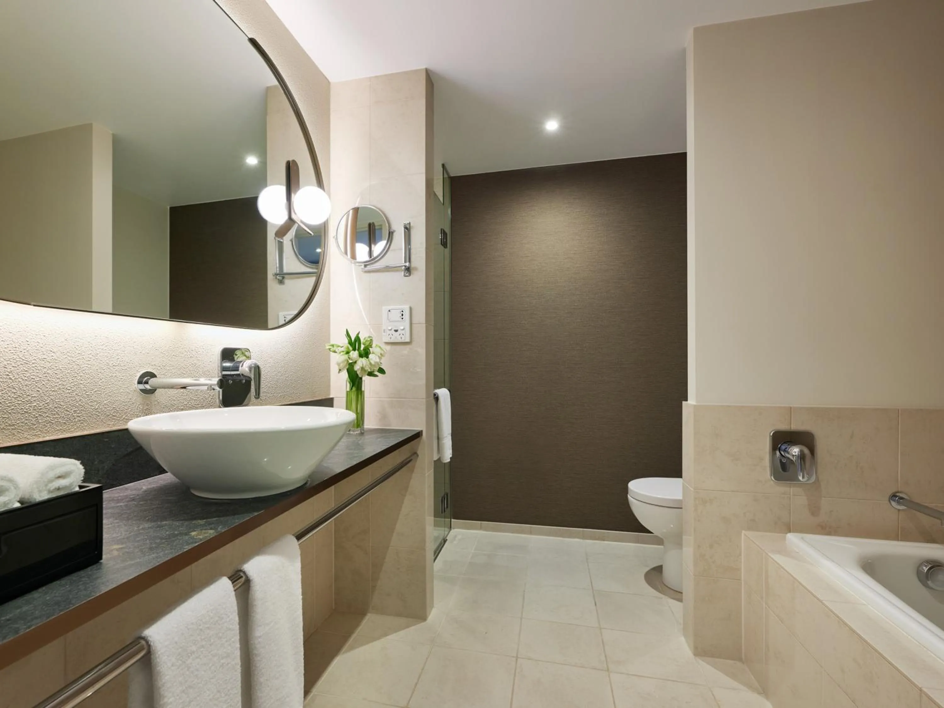 Shower in PARKROYAL Melbourne Airport