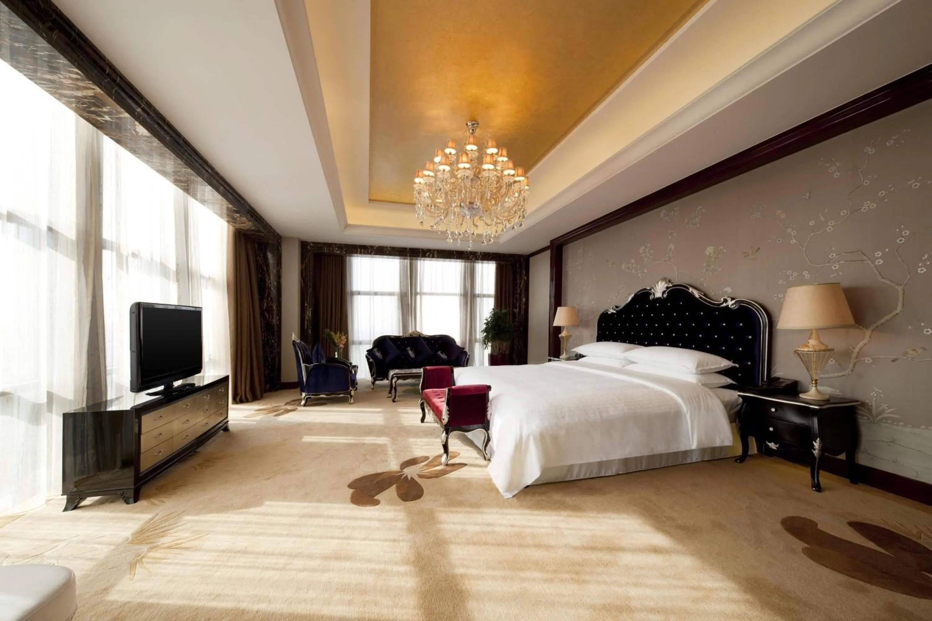 Bedroom, Bed in Sheraton Changzhou Xinbei Hotel