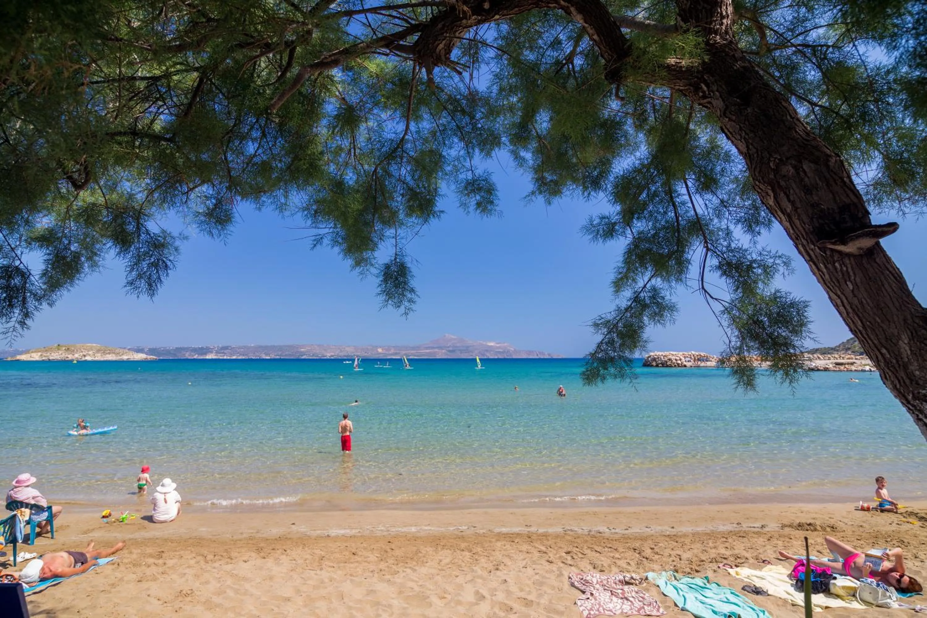 Beach in Armonia Apartments
