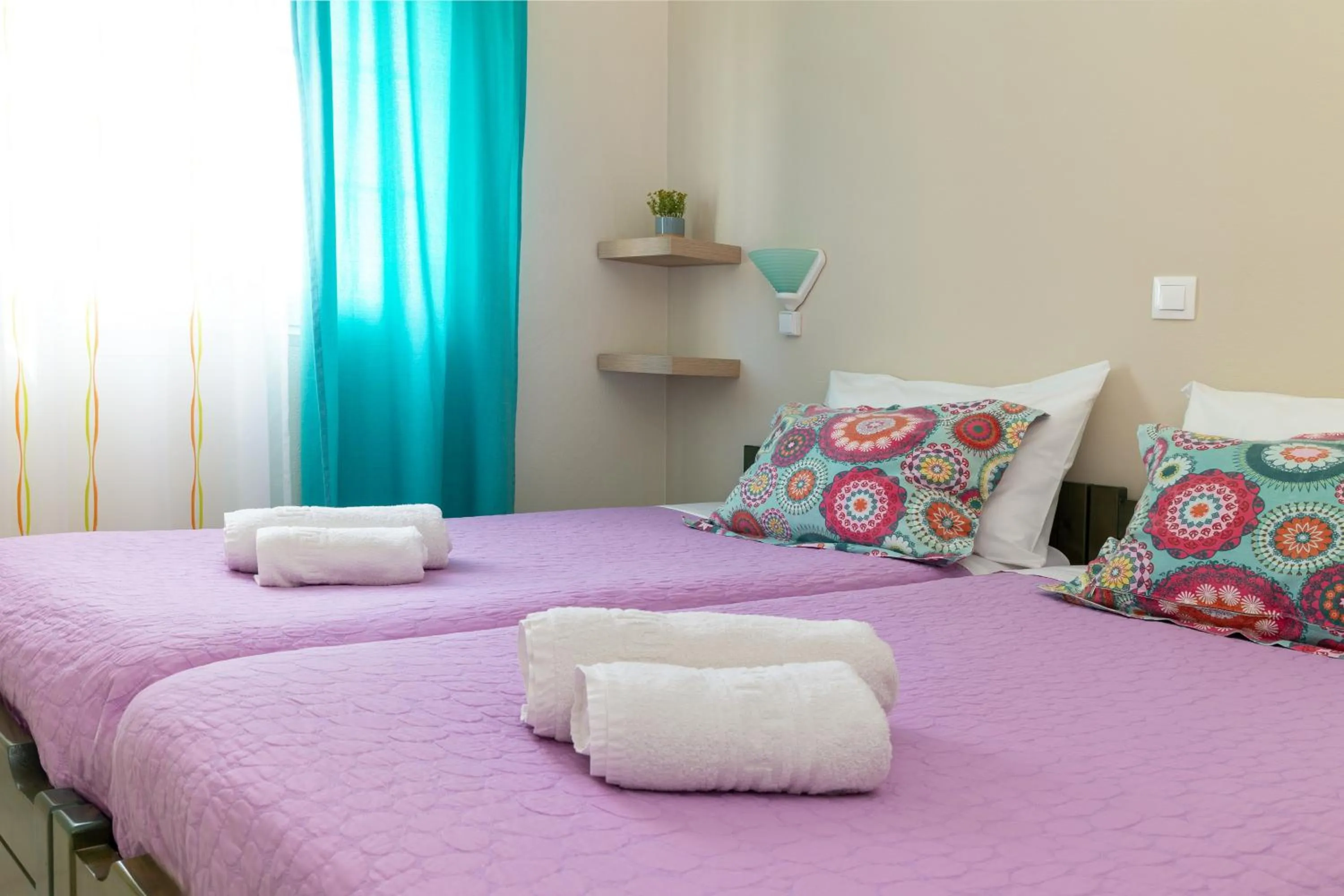 Bedroom, Bed in Armonia Apartments