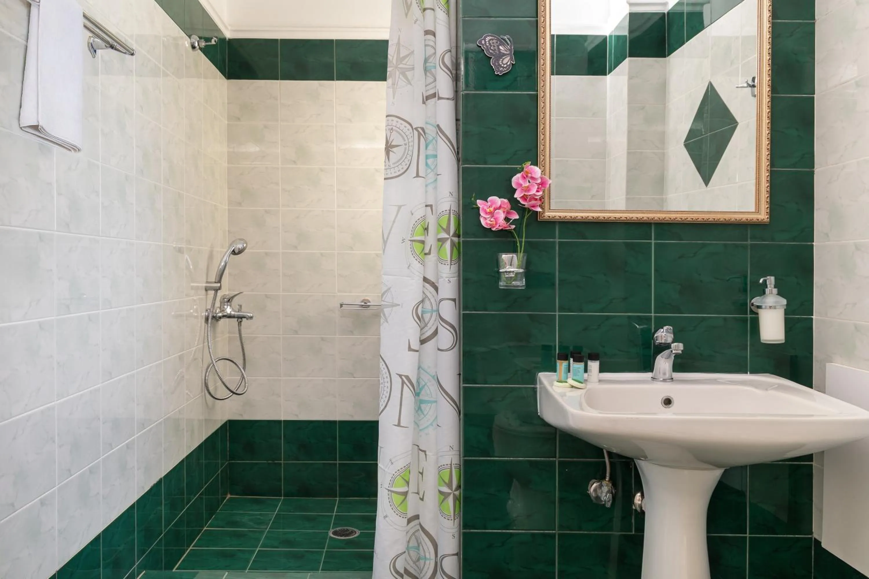 Shower in Armonia Apartments