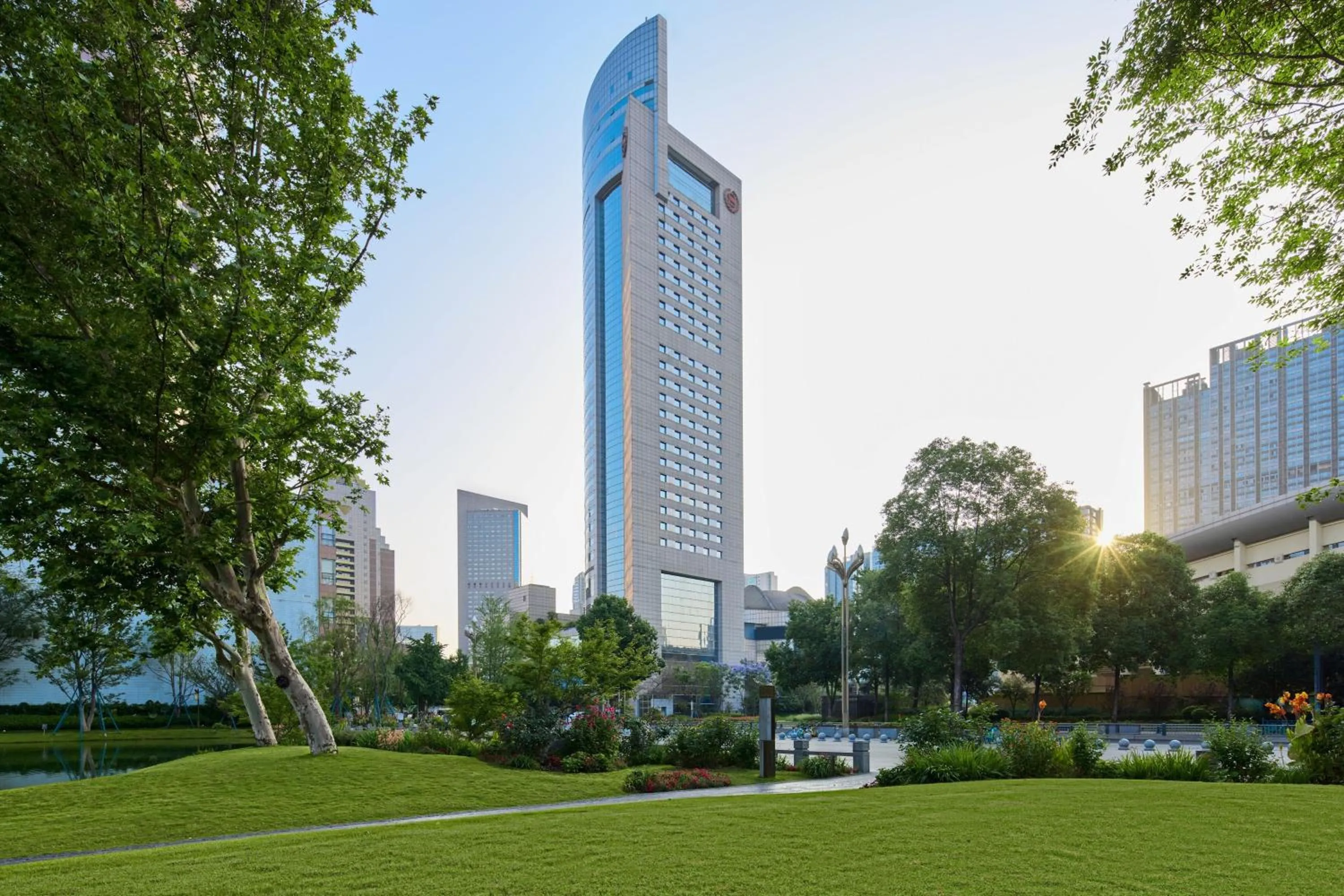 Property building in Sheraton Chengdu Lido Hotel