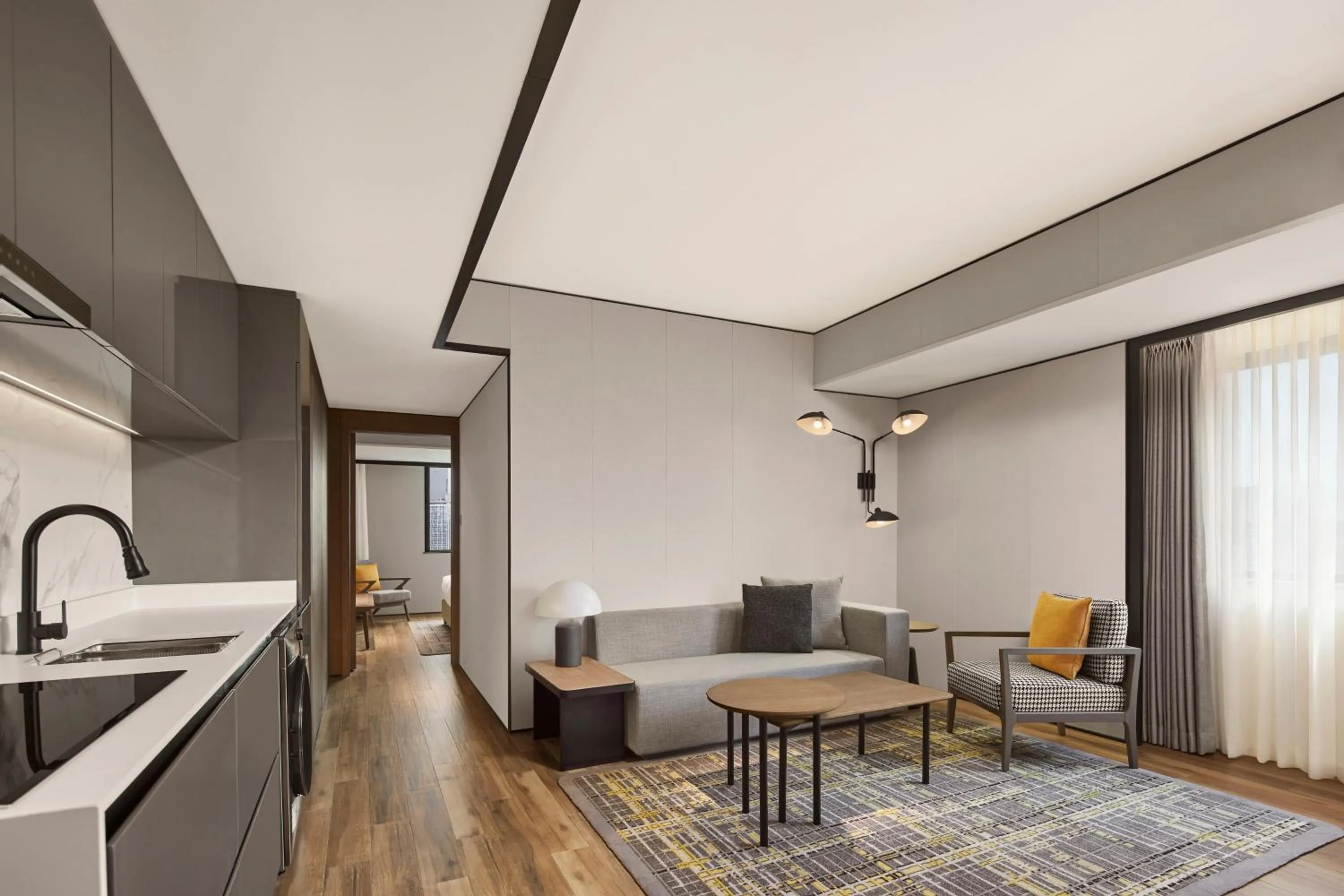 Living room in Sheraton Chengdu Lido Hotel