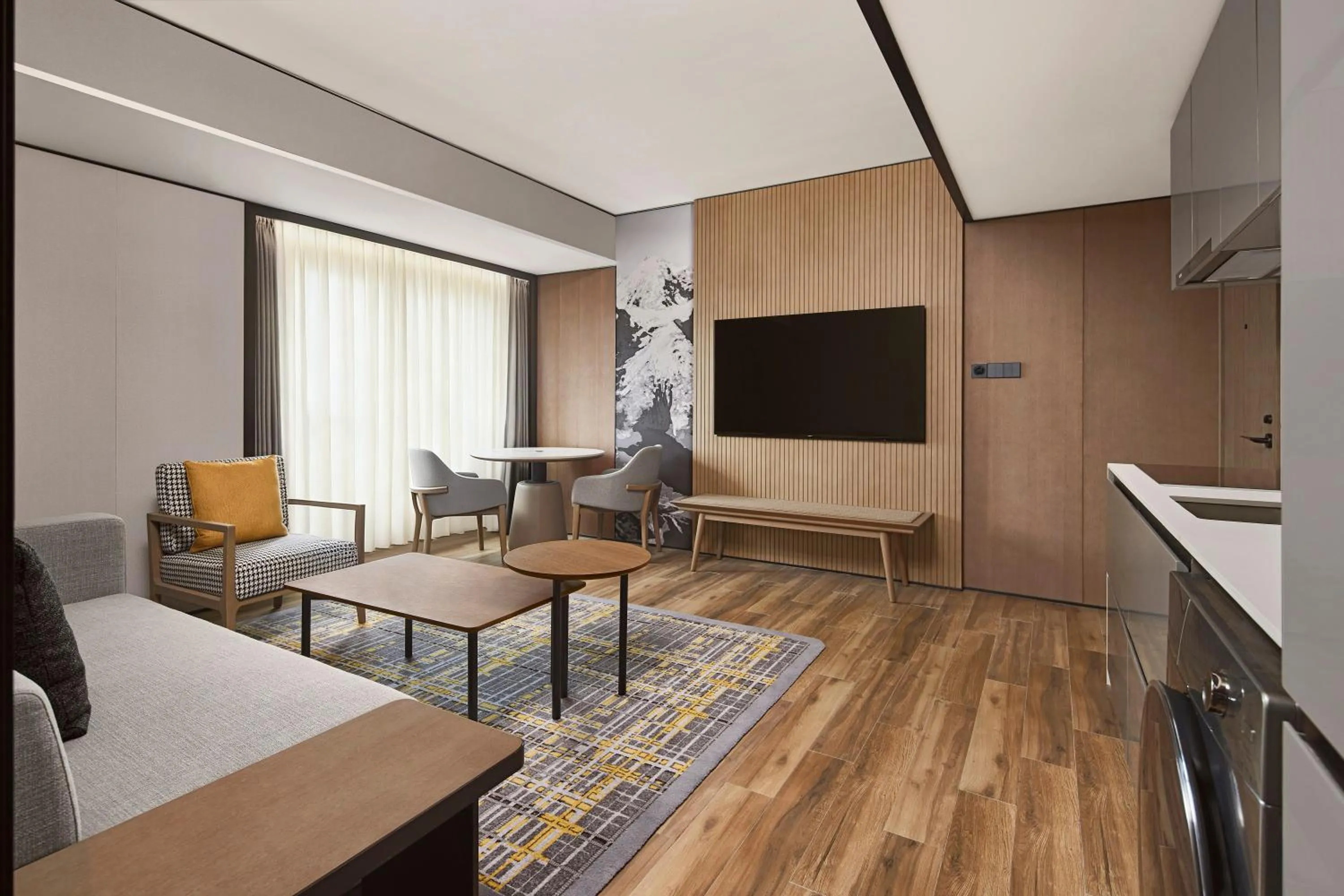 Living room in Sheraton Chengdu Lido Hotel