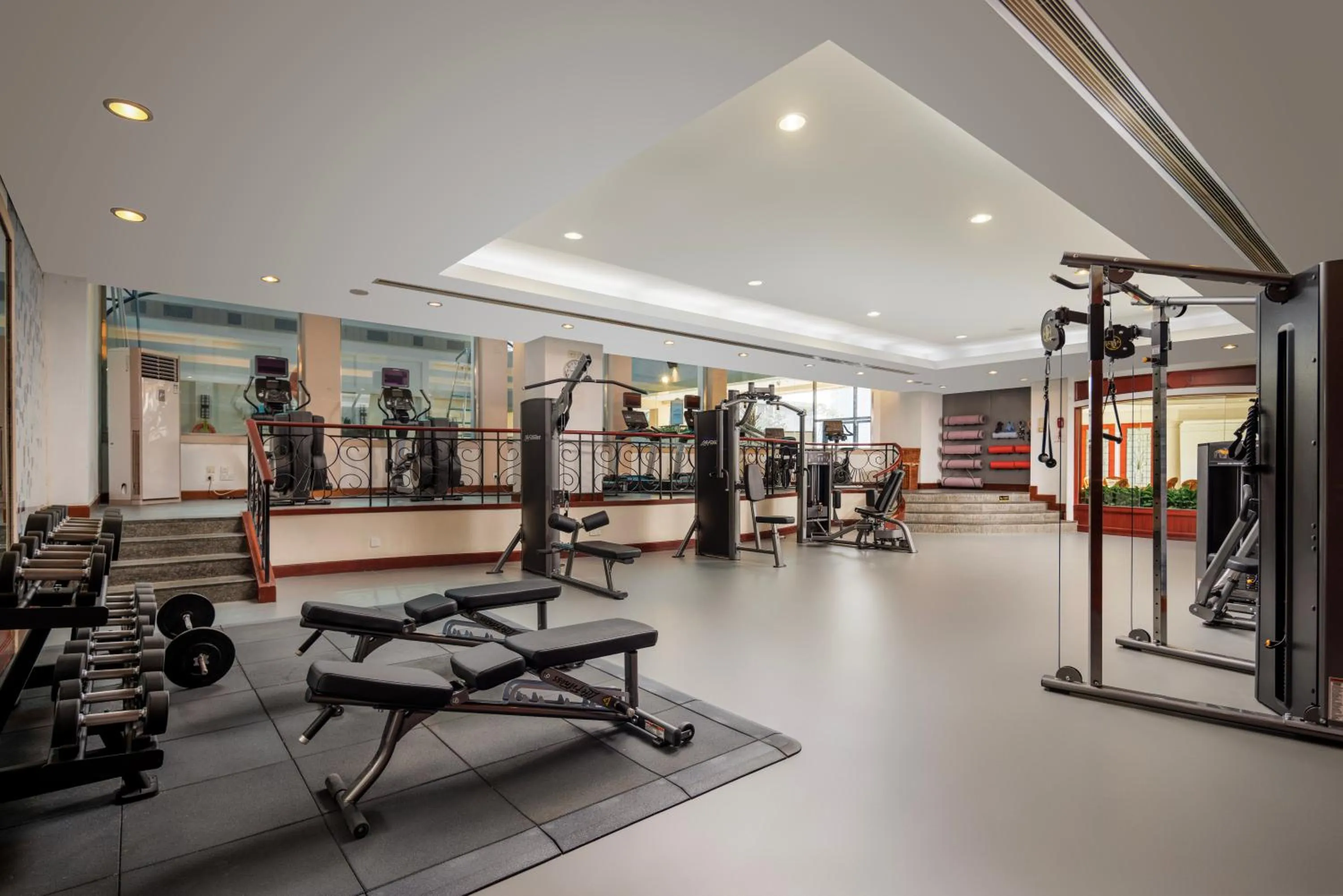 Fitness centre/facilities in Sheraton Chengdu Lido Hotel