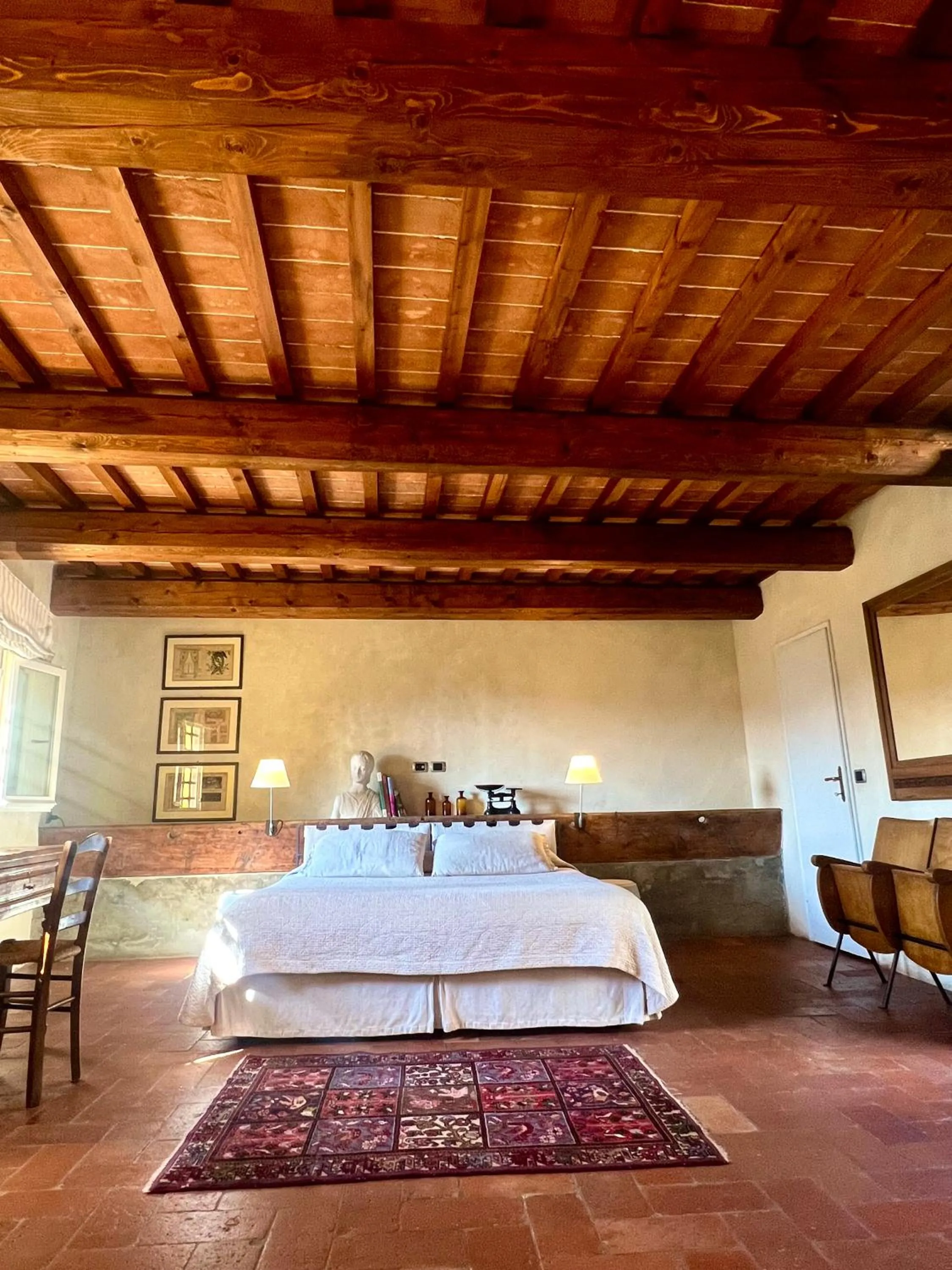 Bedroom, Bed in Agriturismo Villa Di Campolungo