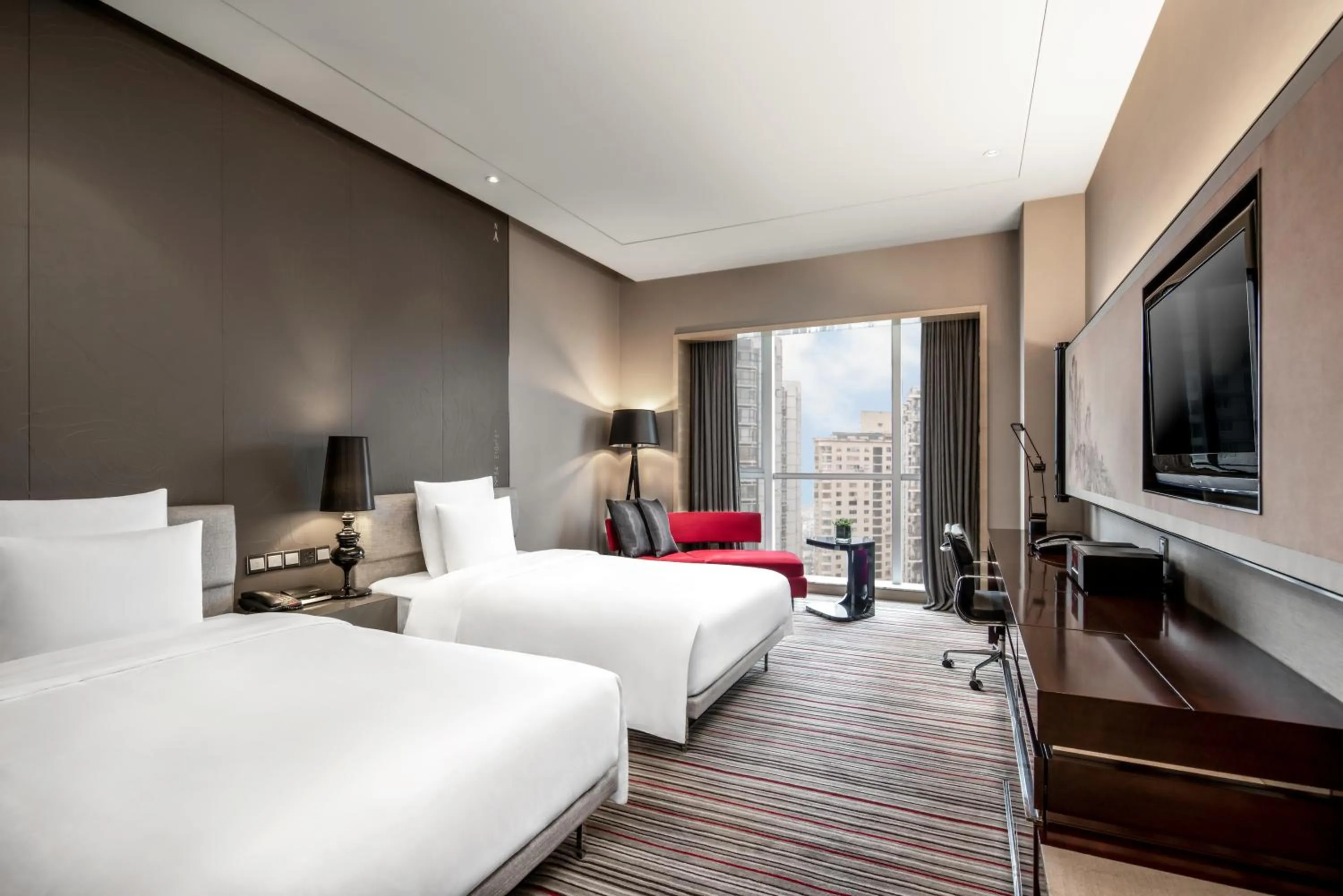 Deluxe Room, 2 Twin/Single Bed(s) in Le Meridien Chongqing Nan'an